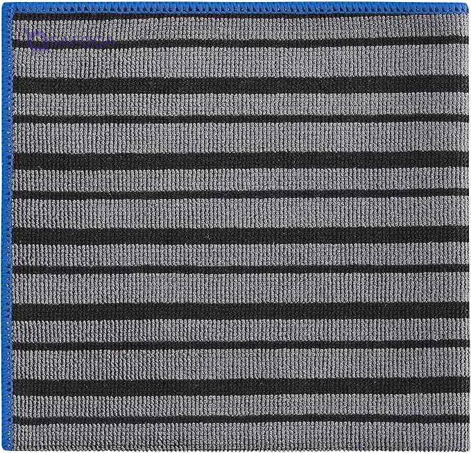 Maya Pack of 5 Microfiber Cloths (26% Carbon / 74% Microfiber) - Safqqa Egypt