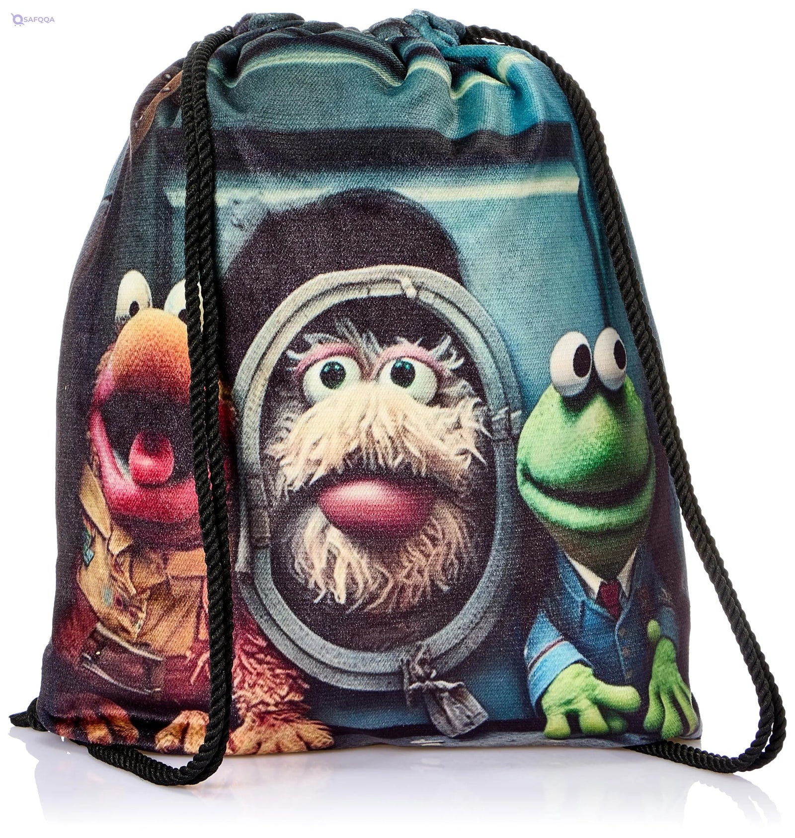 TAT DRAWSTRING BAG - 645, MultiColor, Large - Safqqa