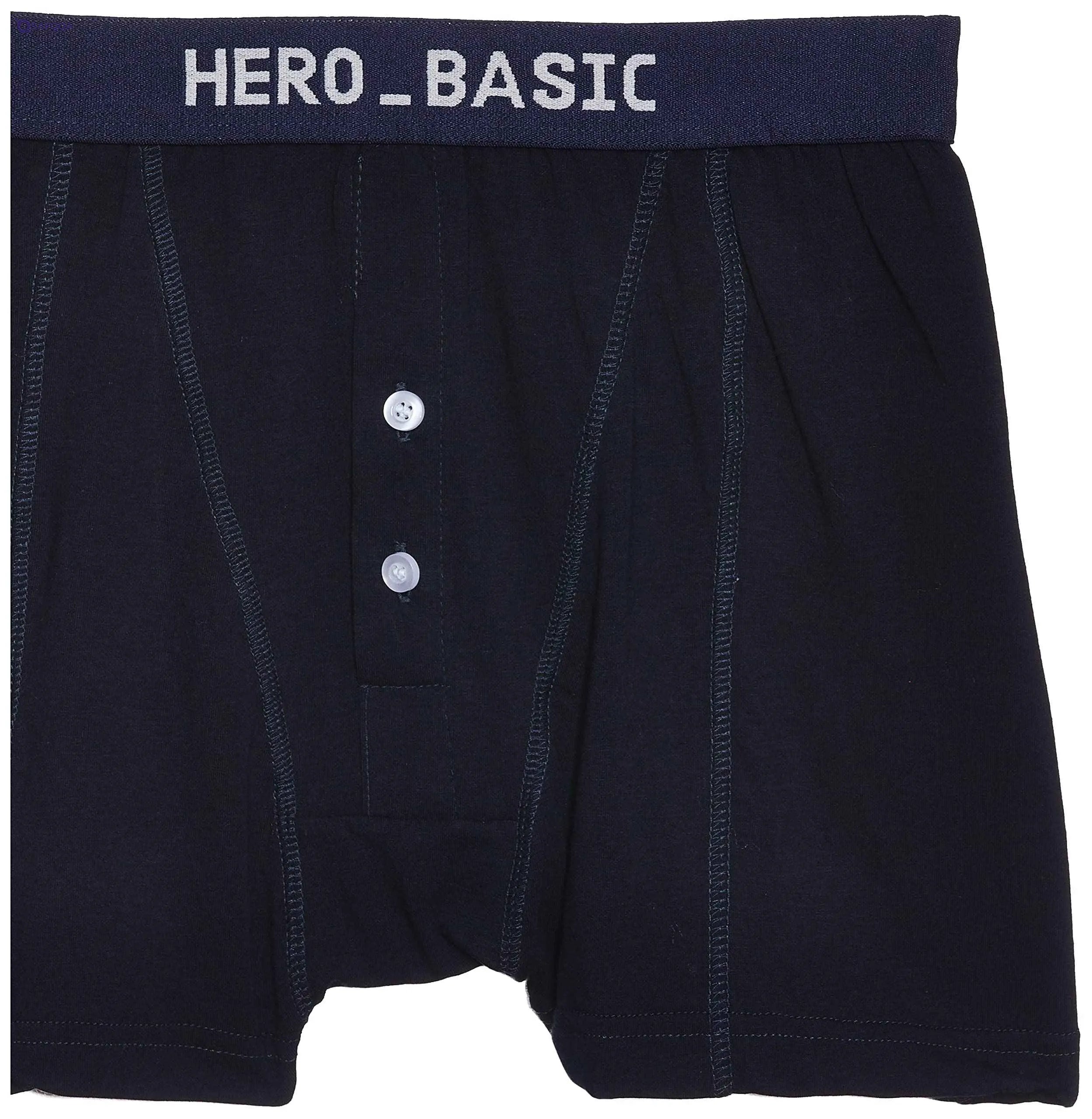 Hero Basic mens Set Of 4 - V Neck t-ShirtsPlus Free Boxer Underwear - Safqqa Egypt