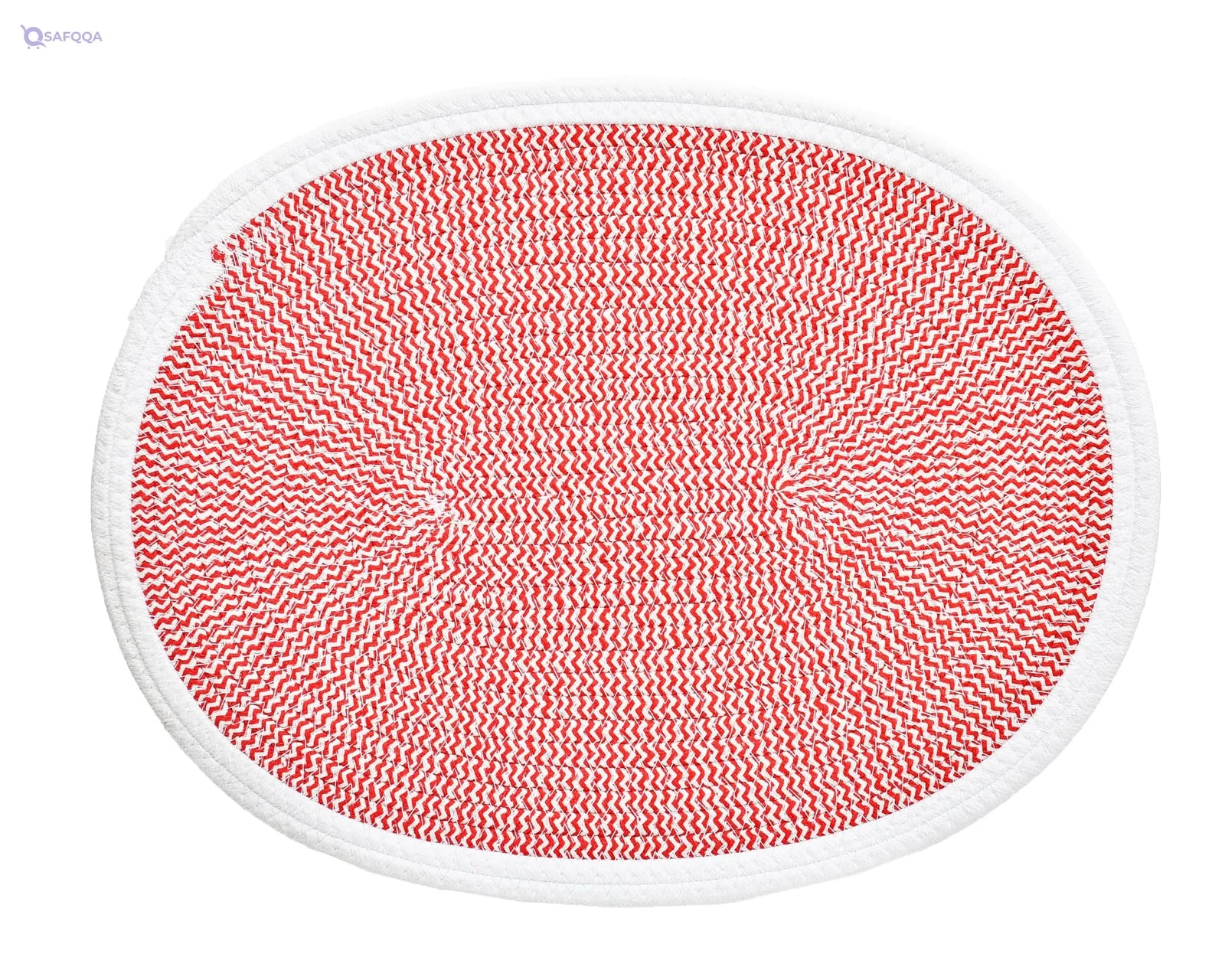 Generic Fabric Coaster Oval shape Pot Placemats With Heat Resistant And Non Slip for Kitchen - Safqqa