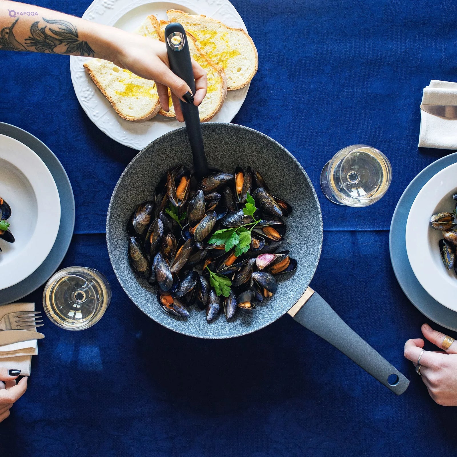 Moneta Saucepan• Made from durable, high-quality materials - Safqqa