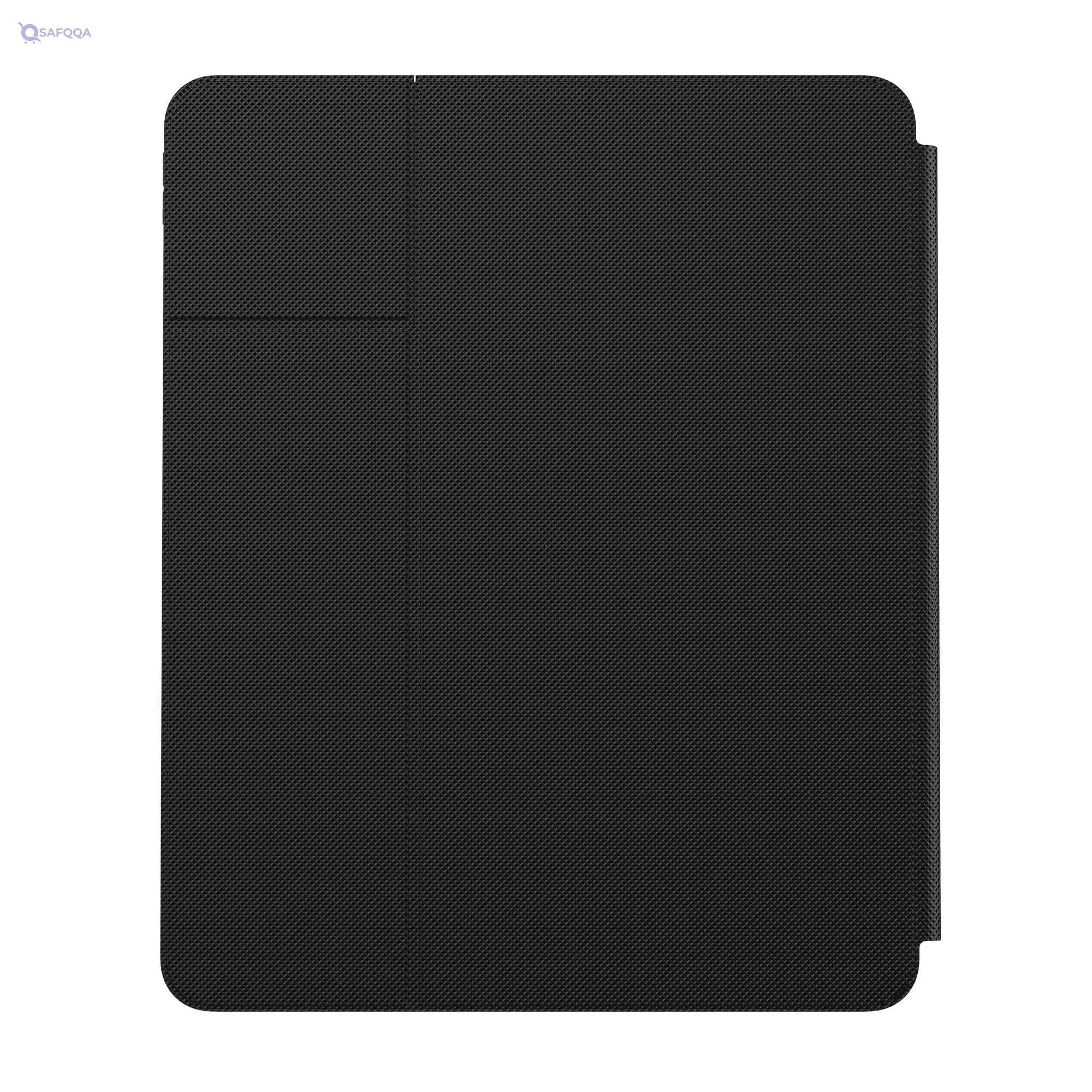 Speck Presidio PRO Folio Case for iPad 2021 / iPad Pro (2018–2020) 12.9-Inch – Black, Microban Protection - Safqqa