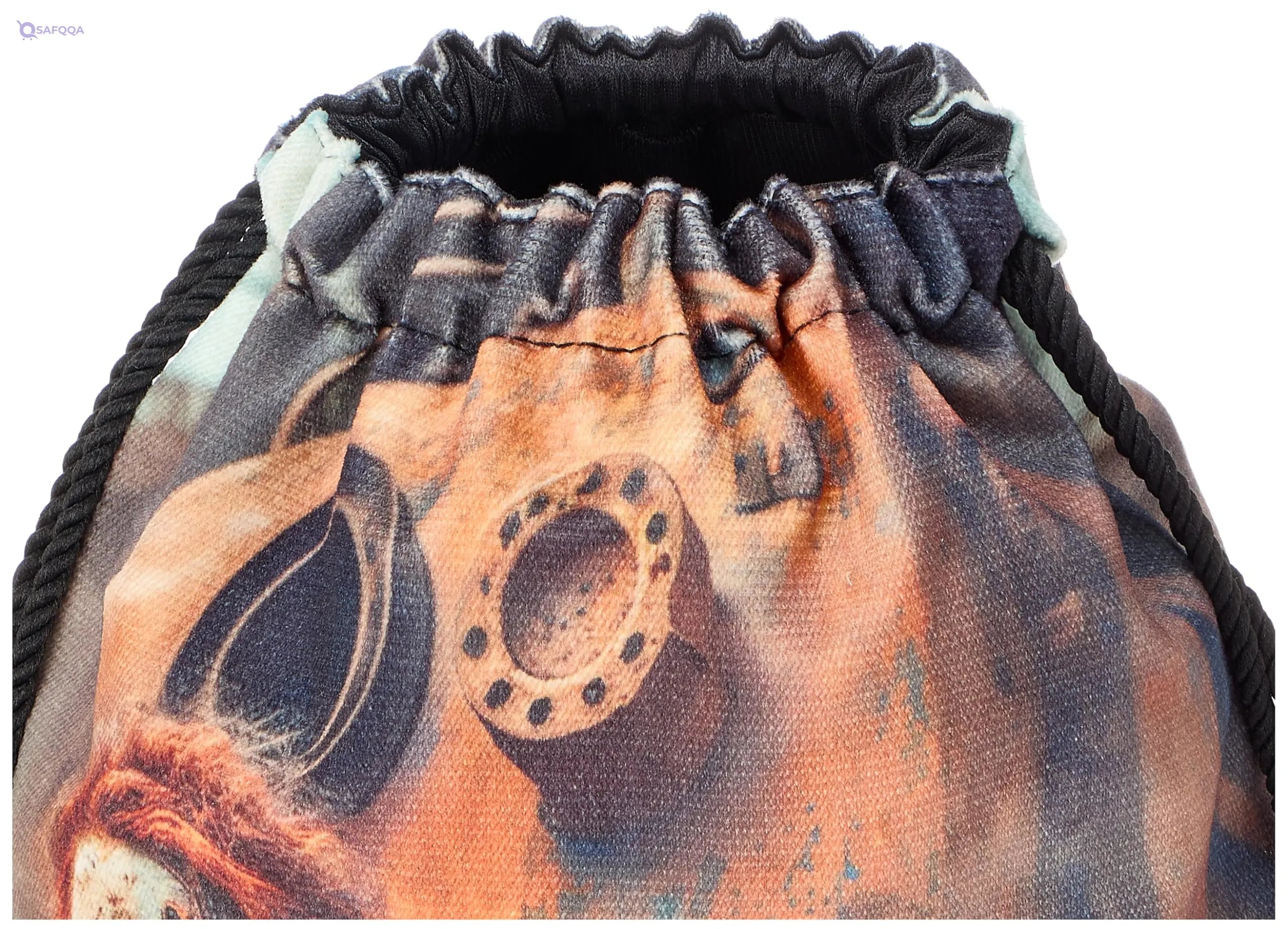TAT DRAWSTRING BAG - 618, MultiColor, Large - Safqqa