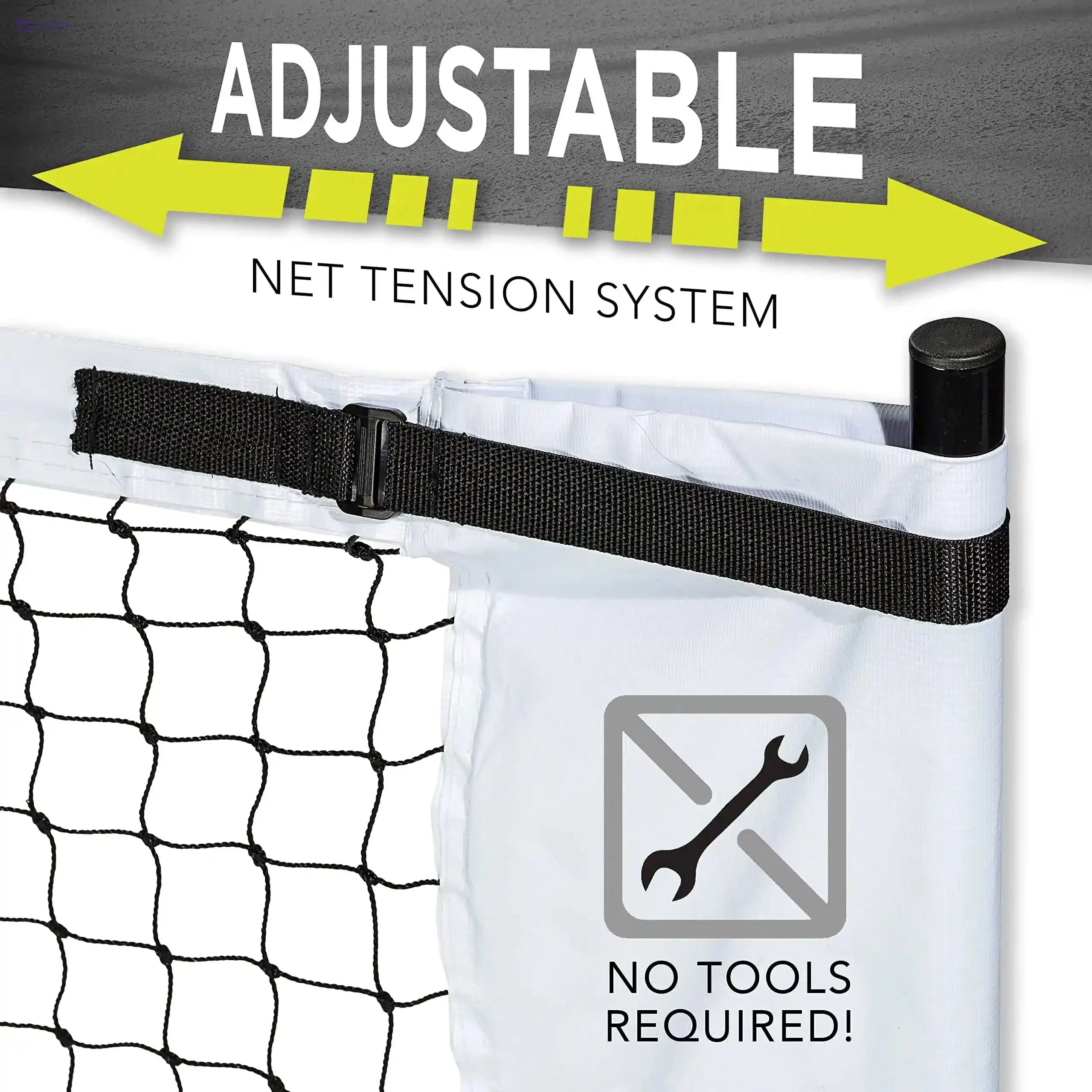 Franklin Sports Pickleball Net - Portable Outdoor 22' Foot Official Regulation Size Court System With Travel Bag - Safqqa