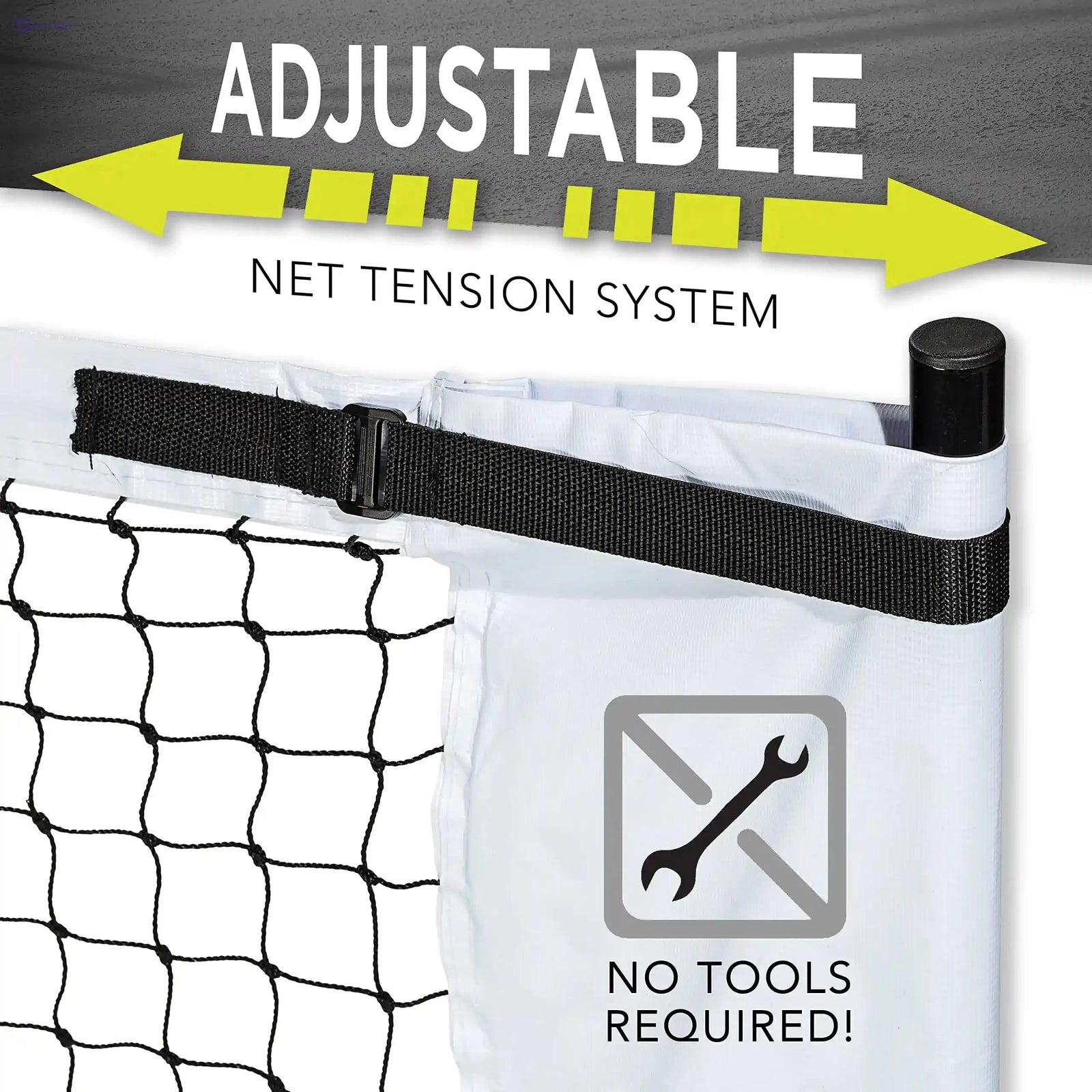 Franklin Sports Pickleball Net - Portable Outdoor 22' Foot Official Regulation Size Court System With Travel Bag - Safqqa