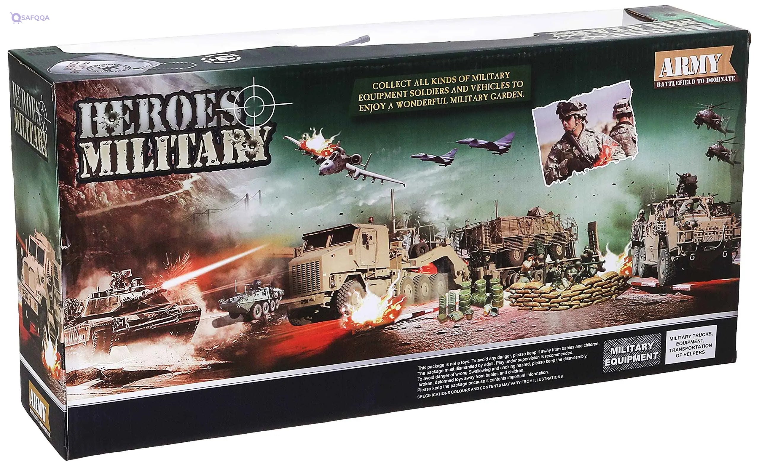 Army set 4 pieces + 3 years - Safqqa Egypt