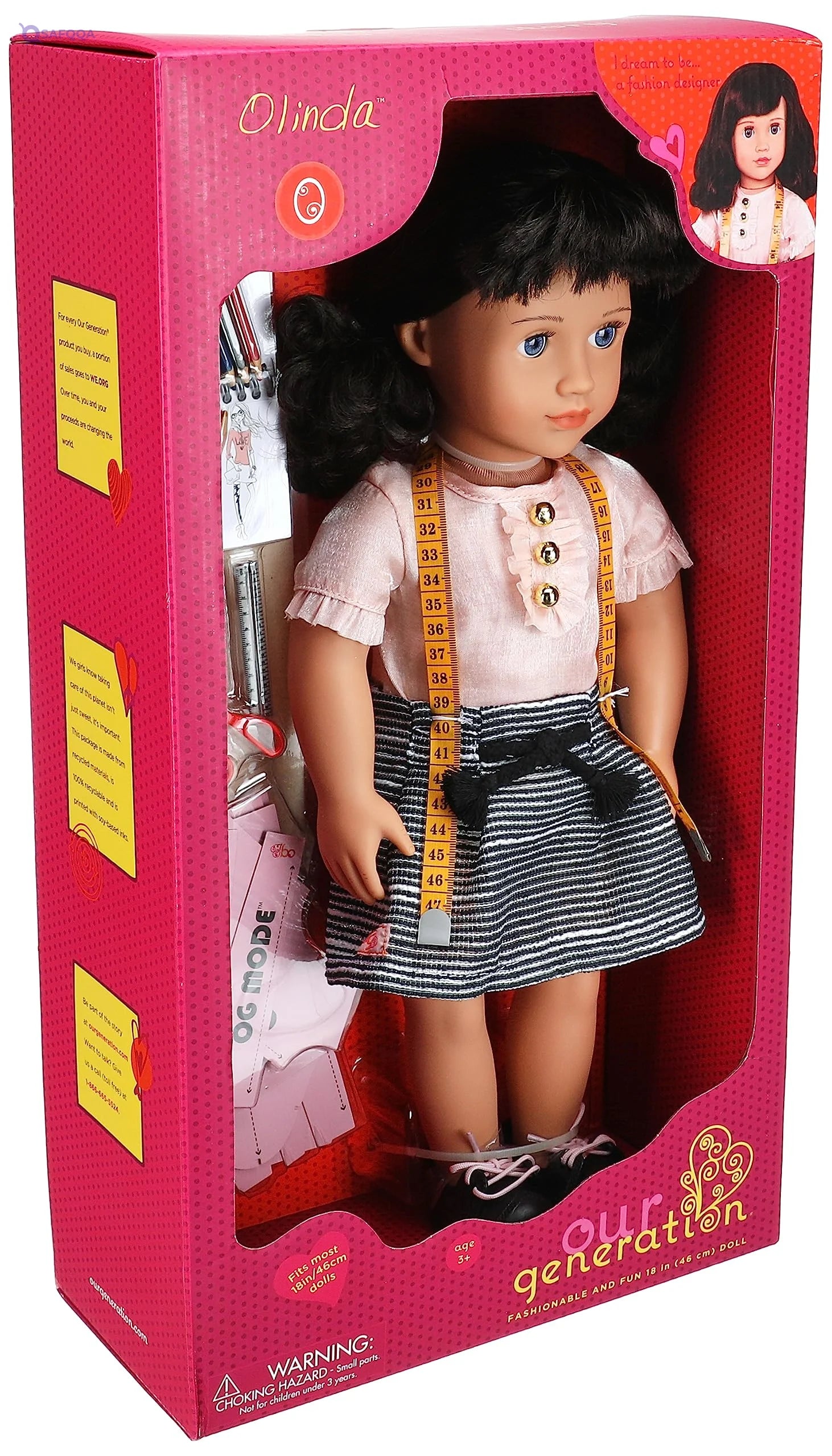 Our Generation Fashion Designer Olinda Doll - Safqqa