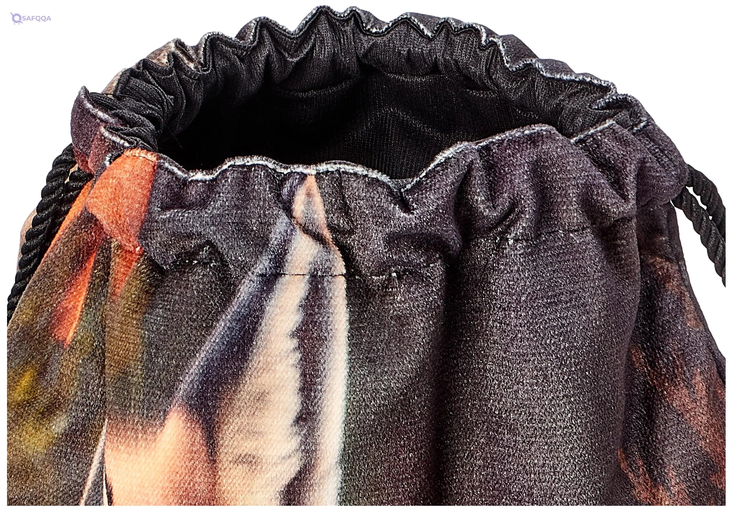 TAT DRAWSTRING BAG - 886, MultiColor, Large - Safqqa