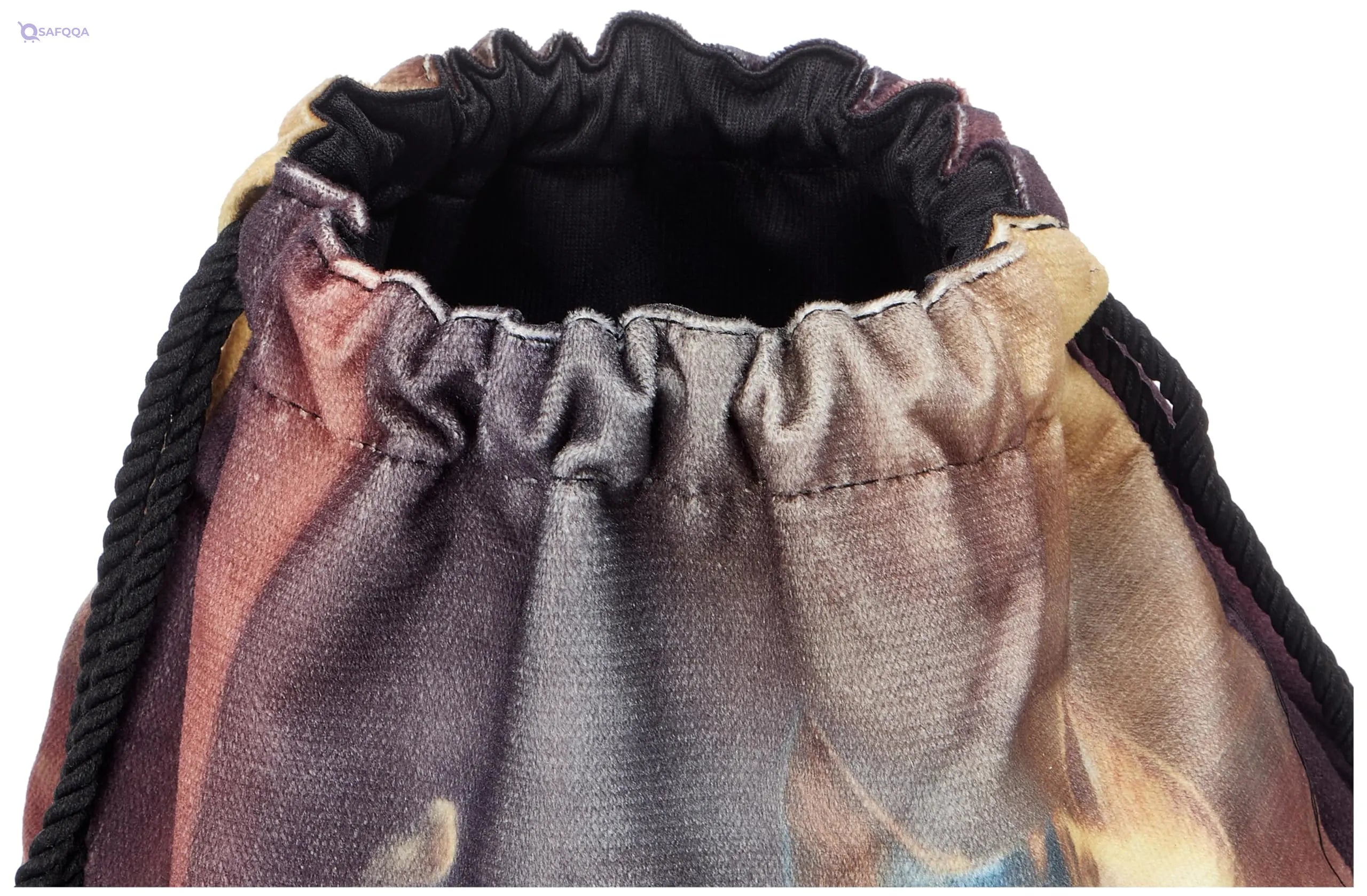 TAT DRAWSTRING BAG - 681, MultiColor, Large - Safqqa