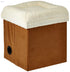 All For Paws 2-in-1 Cat Castle – Lambswool, Tan - Safqqa