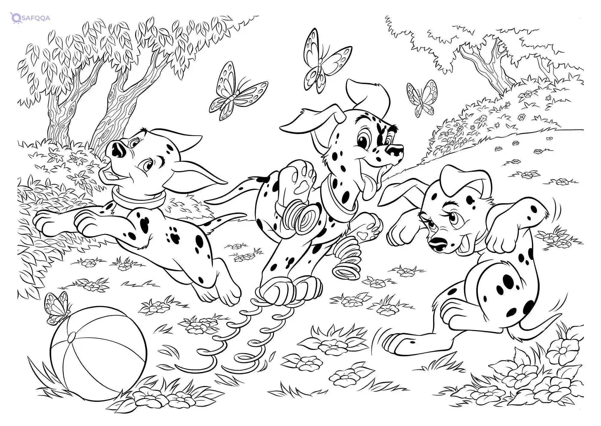 Lisciani 47994 Puzzle DF Plus 108 - 101 Dalmatians, Multi-Color, One Size - Safqqa Egypt