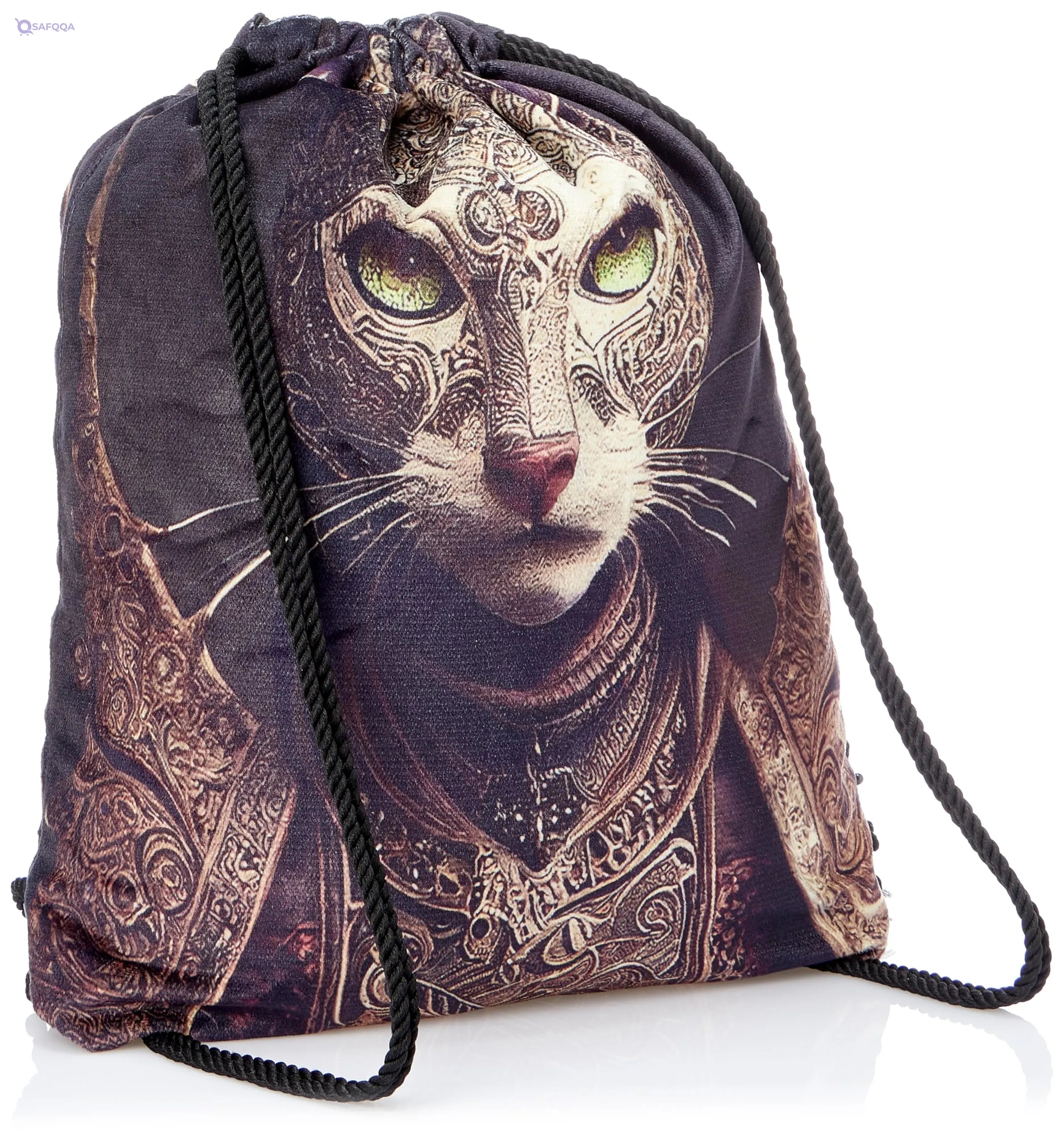TAT DRAWSTRING BAG - 923, MultiColor, Large - Safqqa