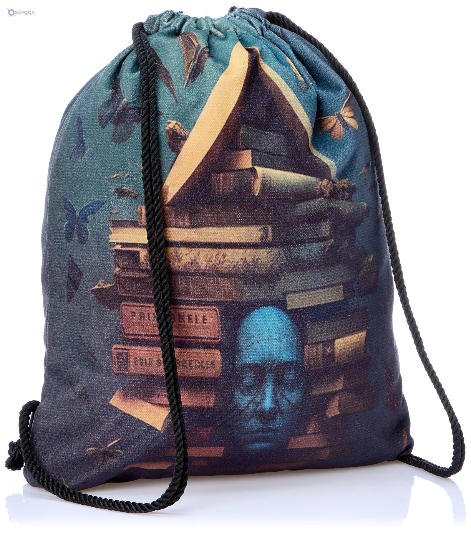 TAT DRAWSTRING BAG - 749, MultiColor, Large - Safqqa