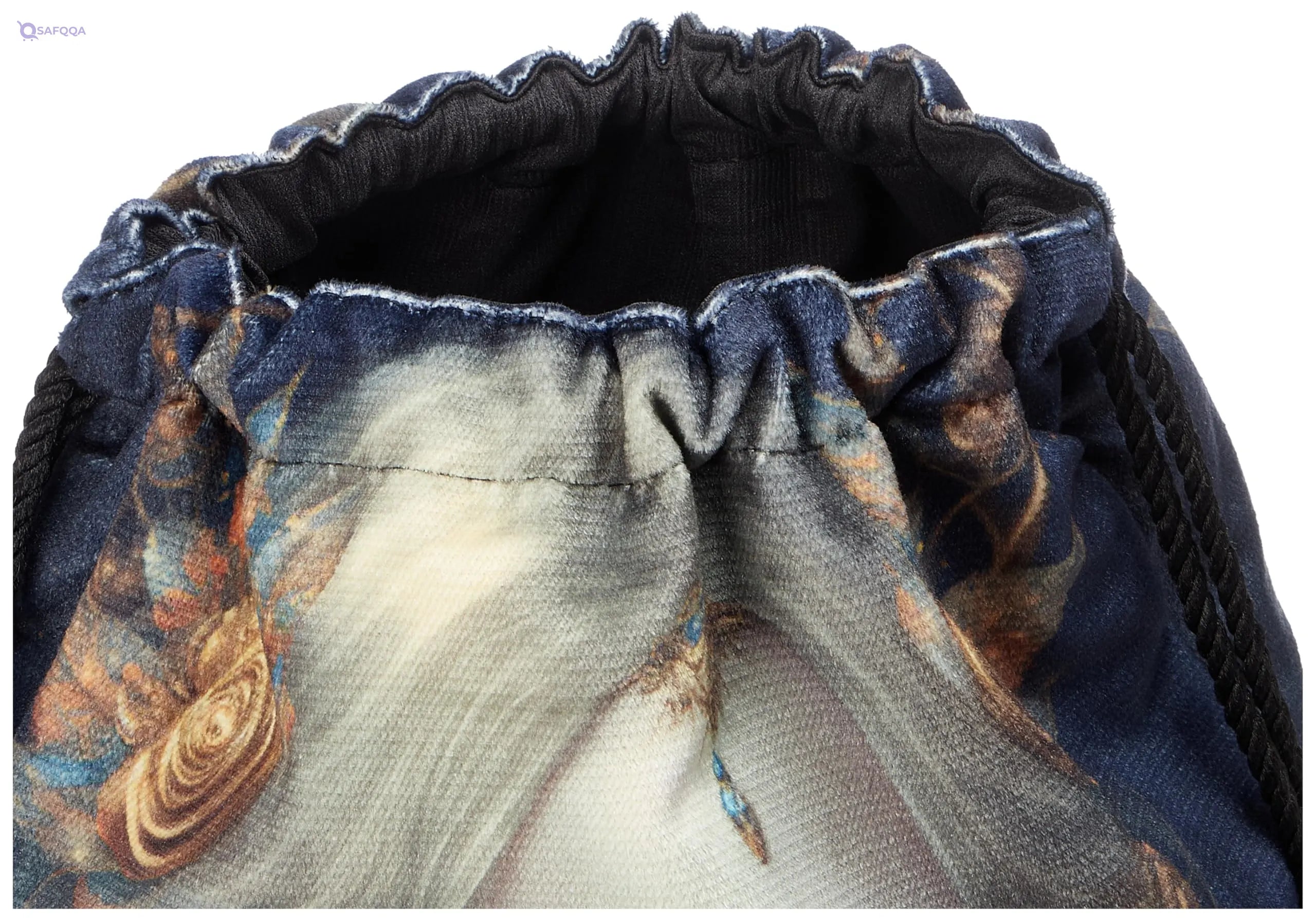 TAT DRAWSTRING BAG - 621, MultiColor, Large - Safqqa