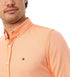 Firewood mens Firewood Basic Logo Shirt,L.Orange Shirt - Safqqa Egypt