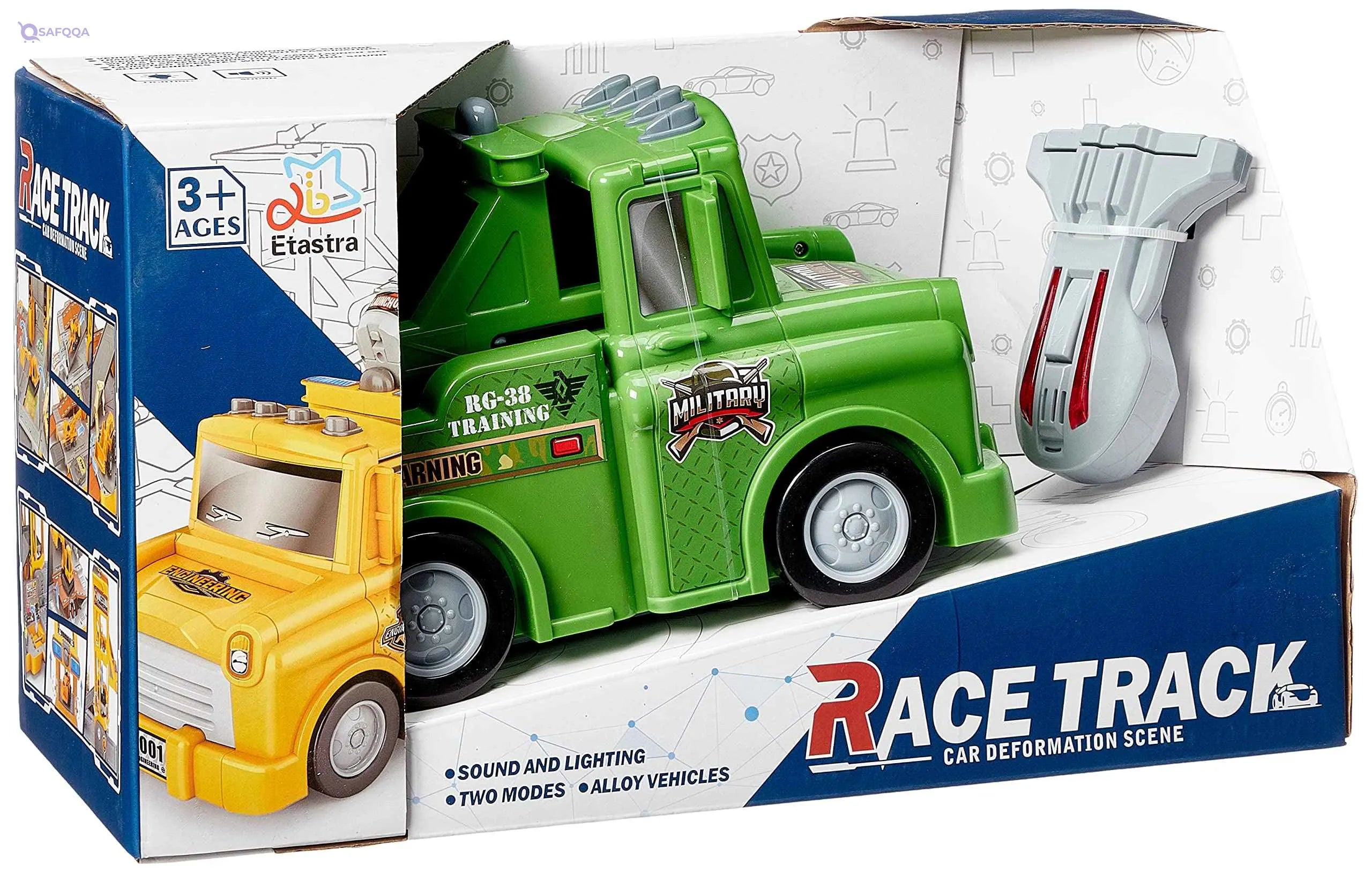 Military Fire alloy light and music catapult vs. deformed base vehicle boy toys, girl toys, birthday gift, Christmas gift, growth, fun, for kids. - Safqqa Egypt