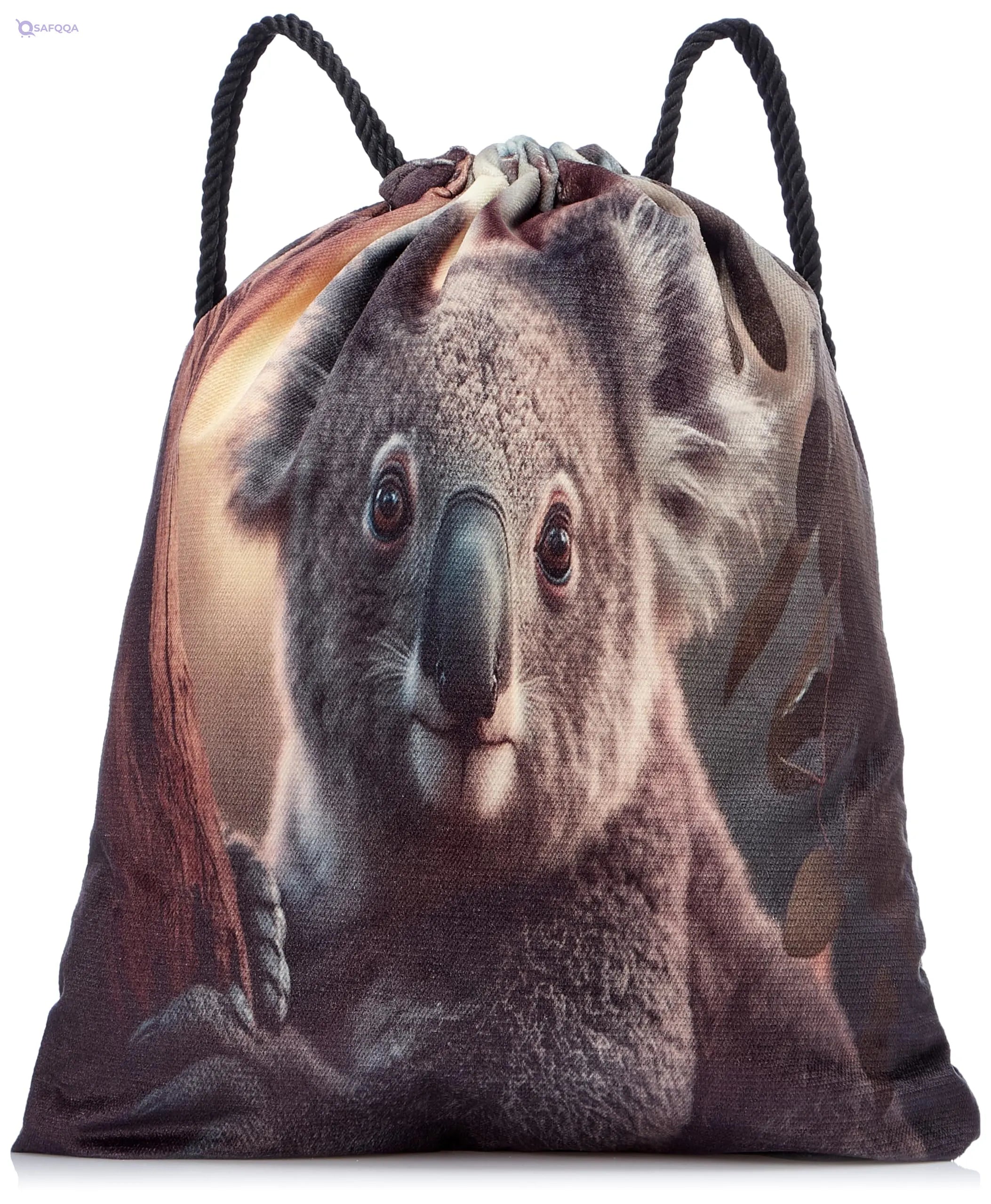 TAT DRAWSTRING BAG - 853, MultiColor, Large - Safqqa