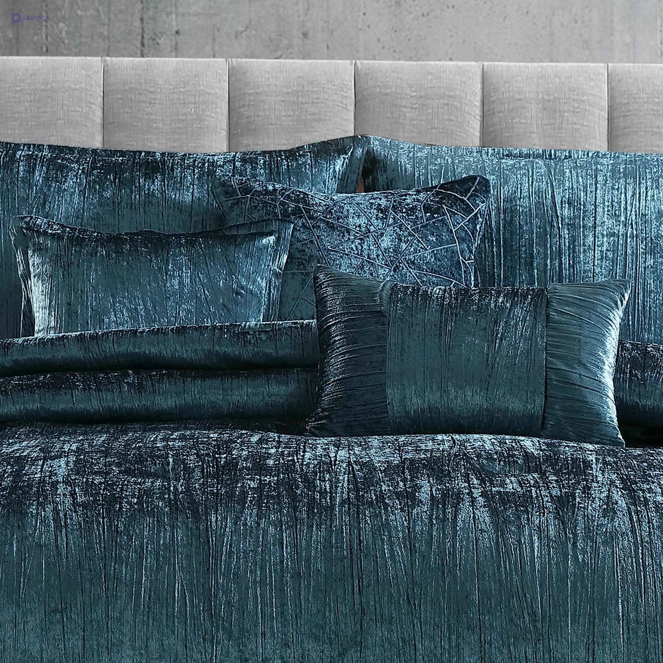 Riverbrook Home Turin Comforter Set – Queen 7-Piece Set - Safqqa