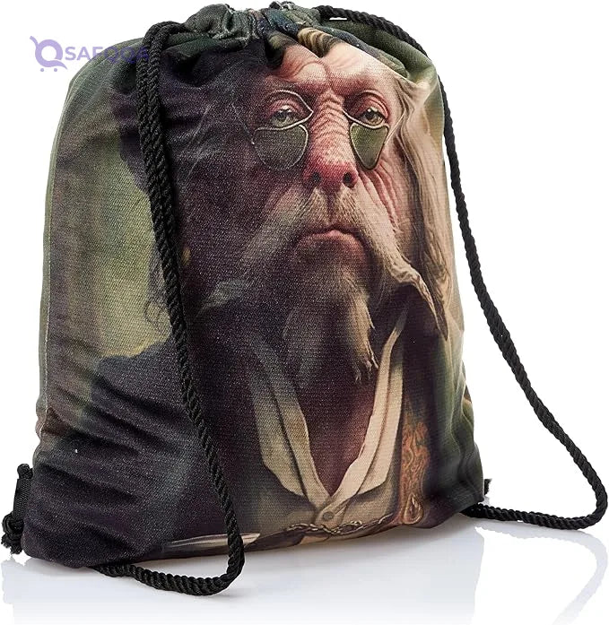 TAT Printed DRAWSTRING BAG,Lightweight and compact for daily use. - Safqqa