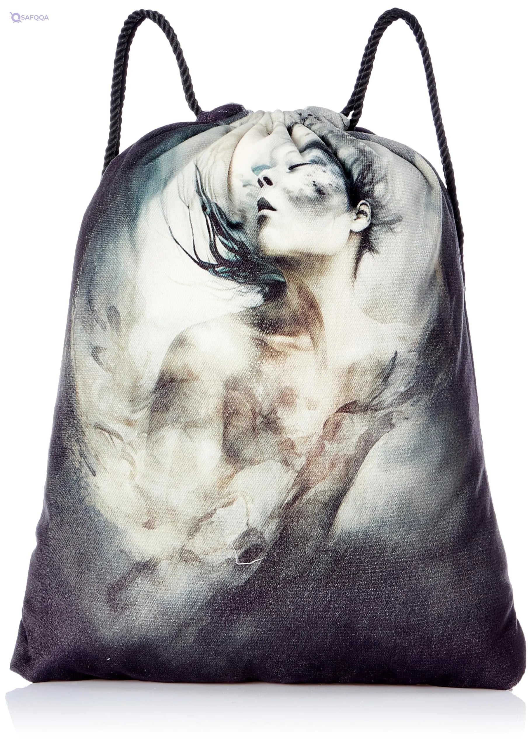 TAT DRAWSTRING BAG - 650, MultiColor, Large - Safqqa