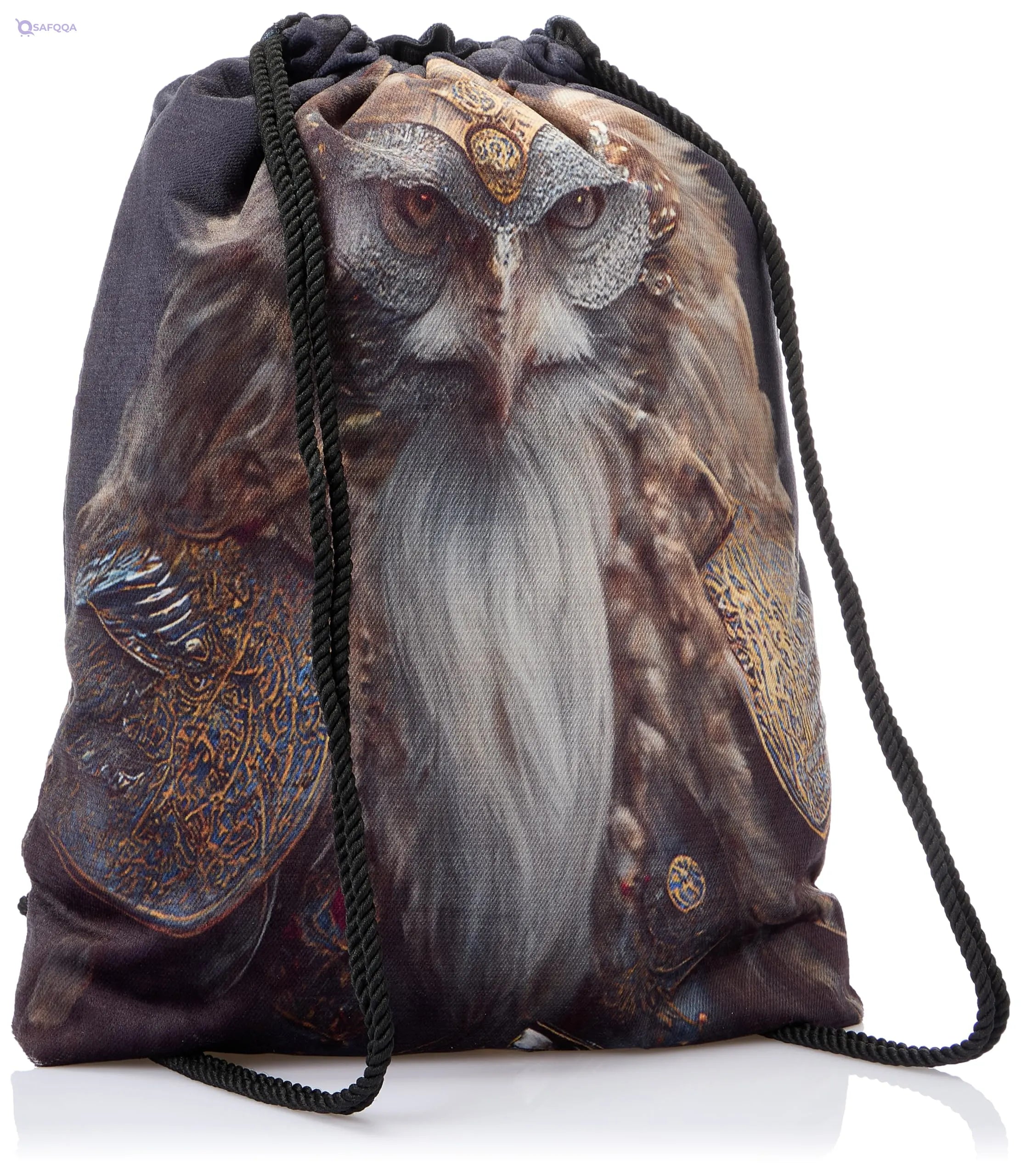 TAT DRAWSTRING BAG - 868, MultiColor, Large - Safqqa