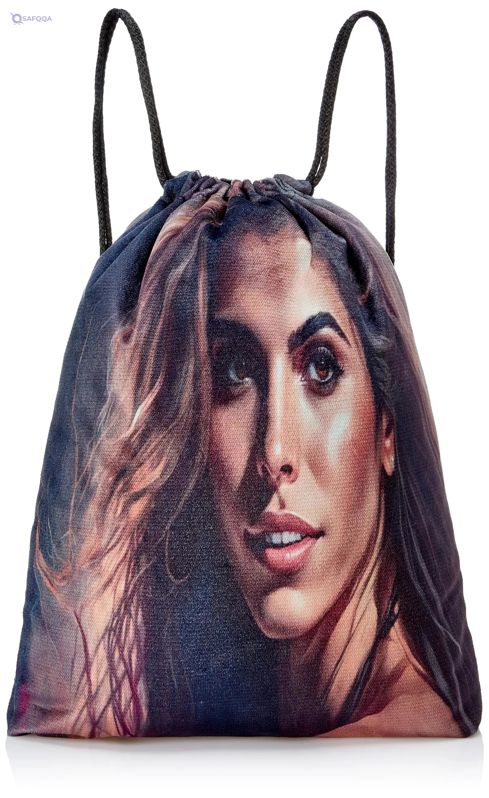 TAT DRAWSTRING BAG - 709, MultiColor, Large - Safqqa