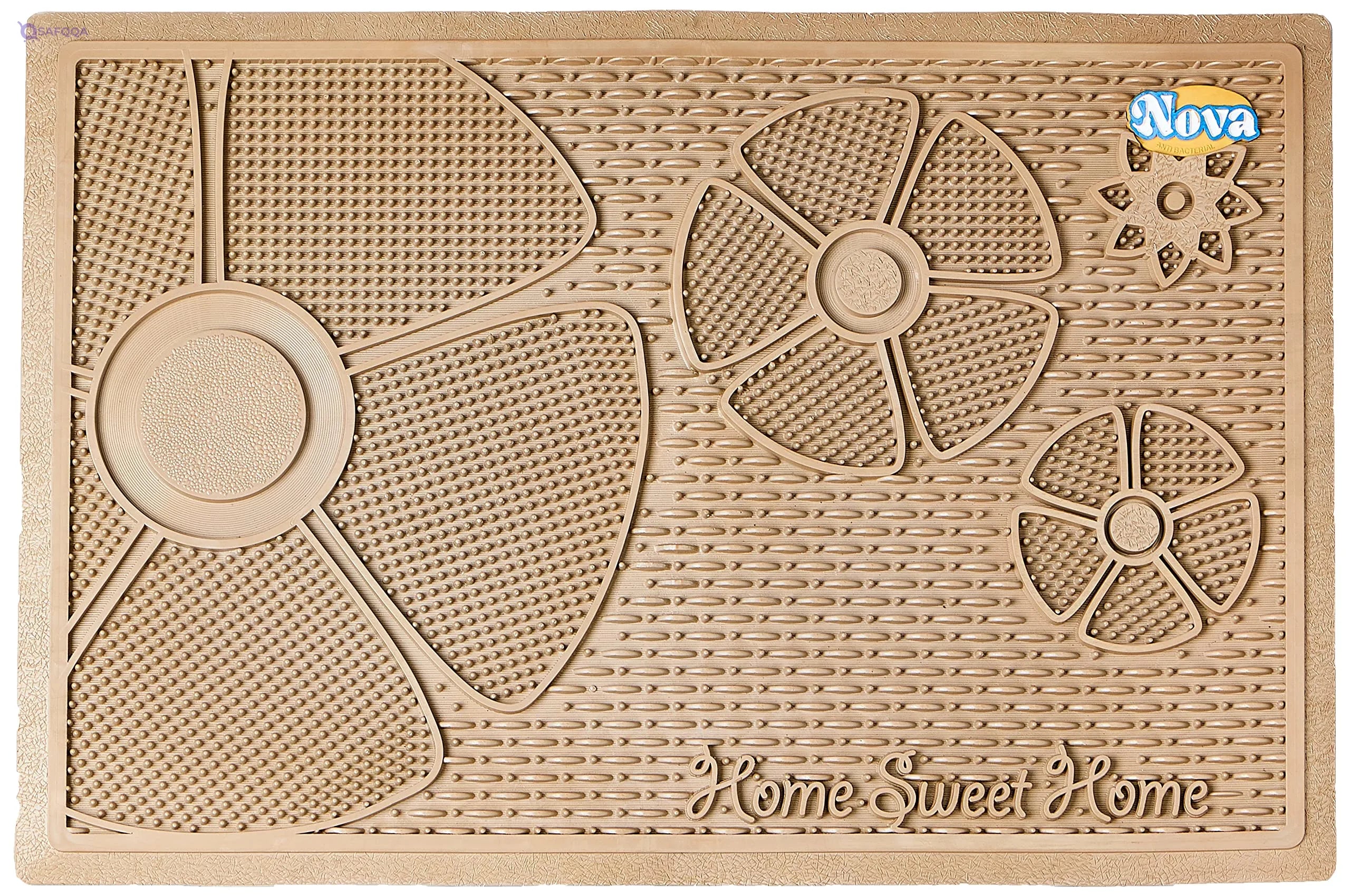 Summer Flowers Antibacterial Doormat - Safqqa