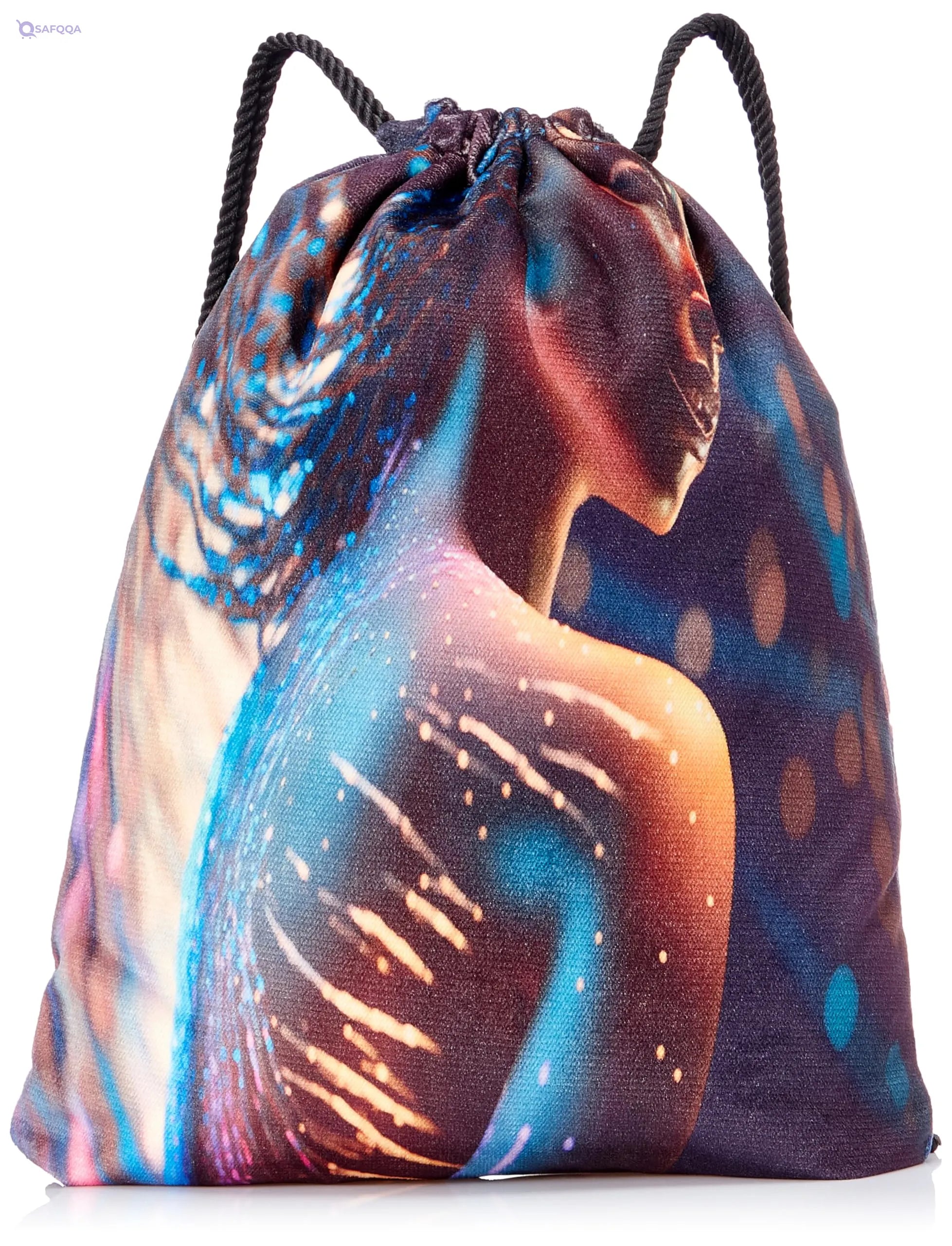 TAT DRAWSTRING BAG - 850, MultiColor, Large - Safqqa