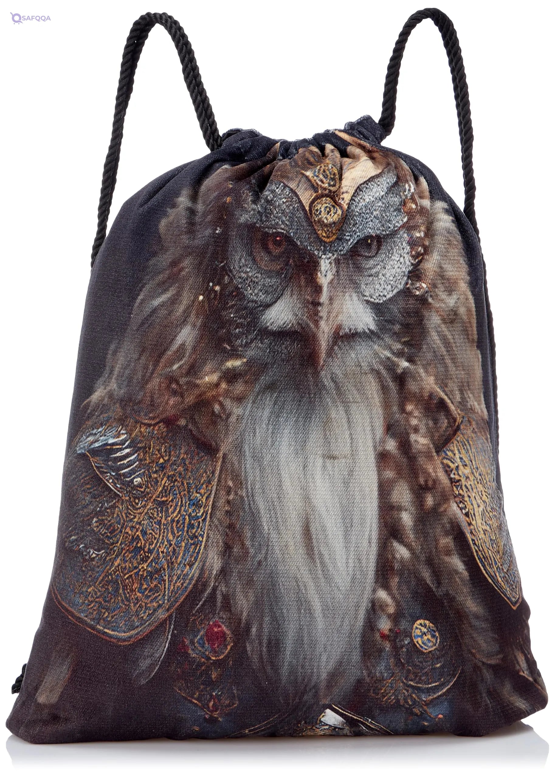 TAT DRAWSTRING BAG - 868, MultiColor, Large - Safqqa