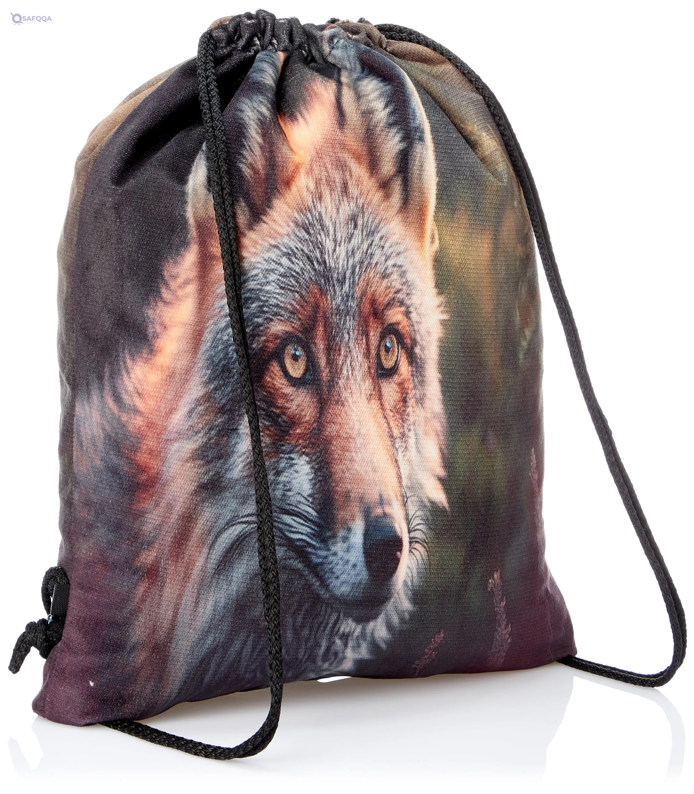 TAT DRAWSTRING BAG - 887, MultiColor, Large - Safqqa