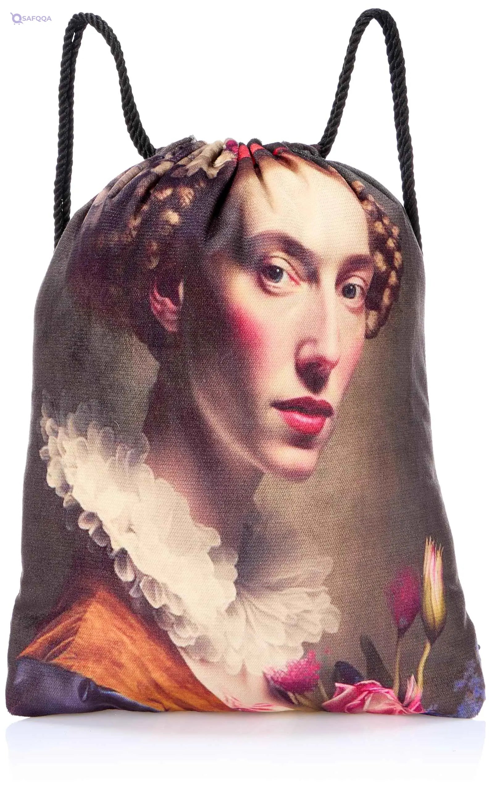 TAT women bag BAGS bags for women BACKPACK DRAWSTRING BAG - 511, MultiColor, Large - Safqqa Egypt