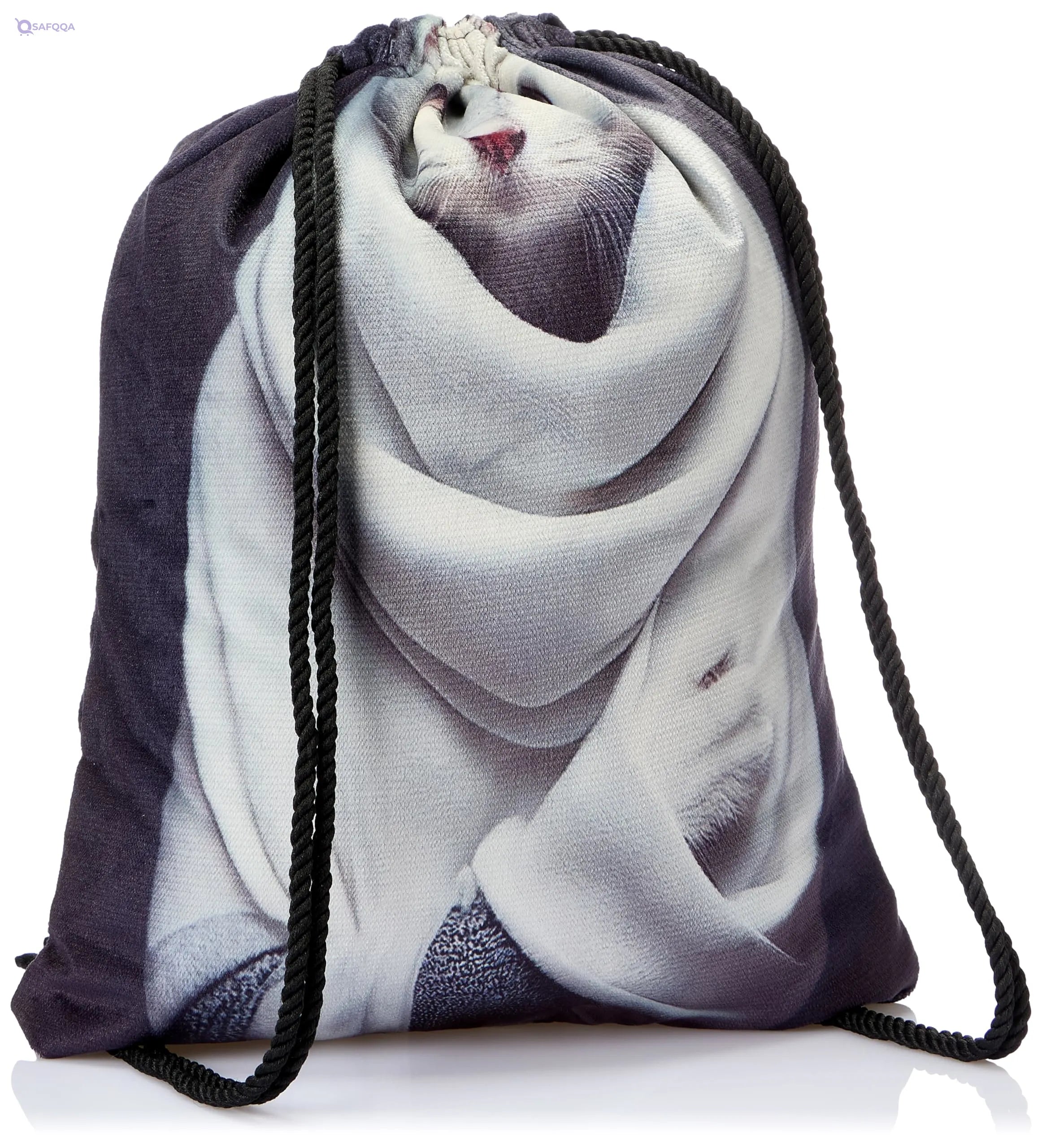 TAT DRAWSTRING BAG - 962, MultiColor, Large - Safqqa