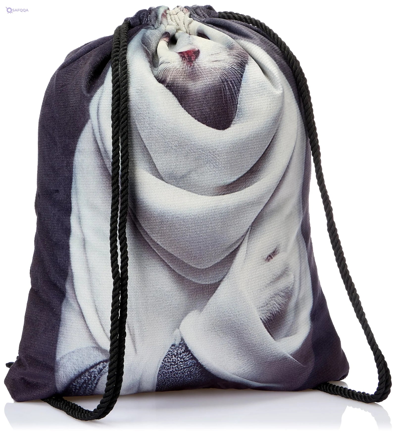 TAT DRAWSTRING BAG - 962, MultiColor, Large - Safqqa