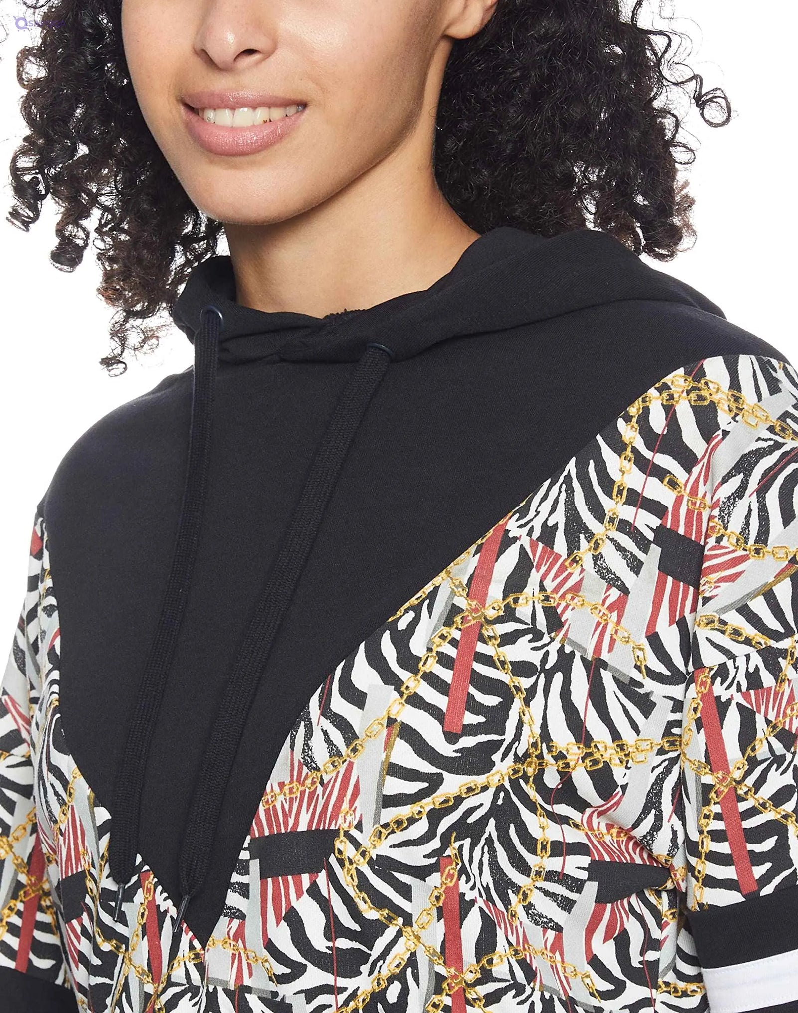 Splash Youth Regular Sweatshirt for Women - Safqqa