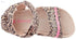 Sprox Leopard-Pattern Velcro-Strap Flat Sandals for Girls - Safqqa Egypt