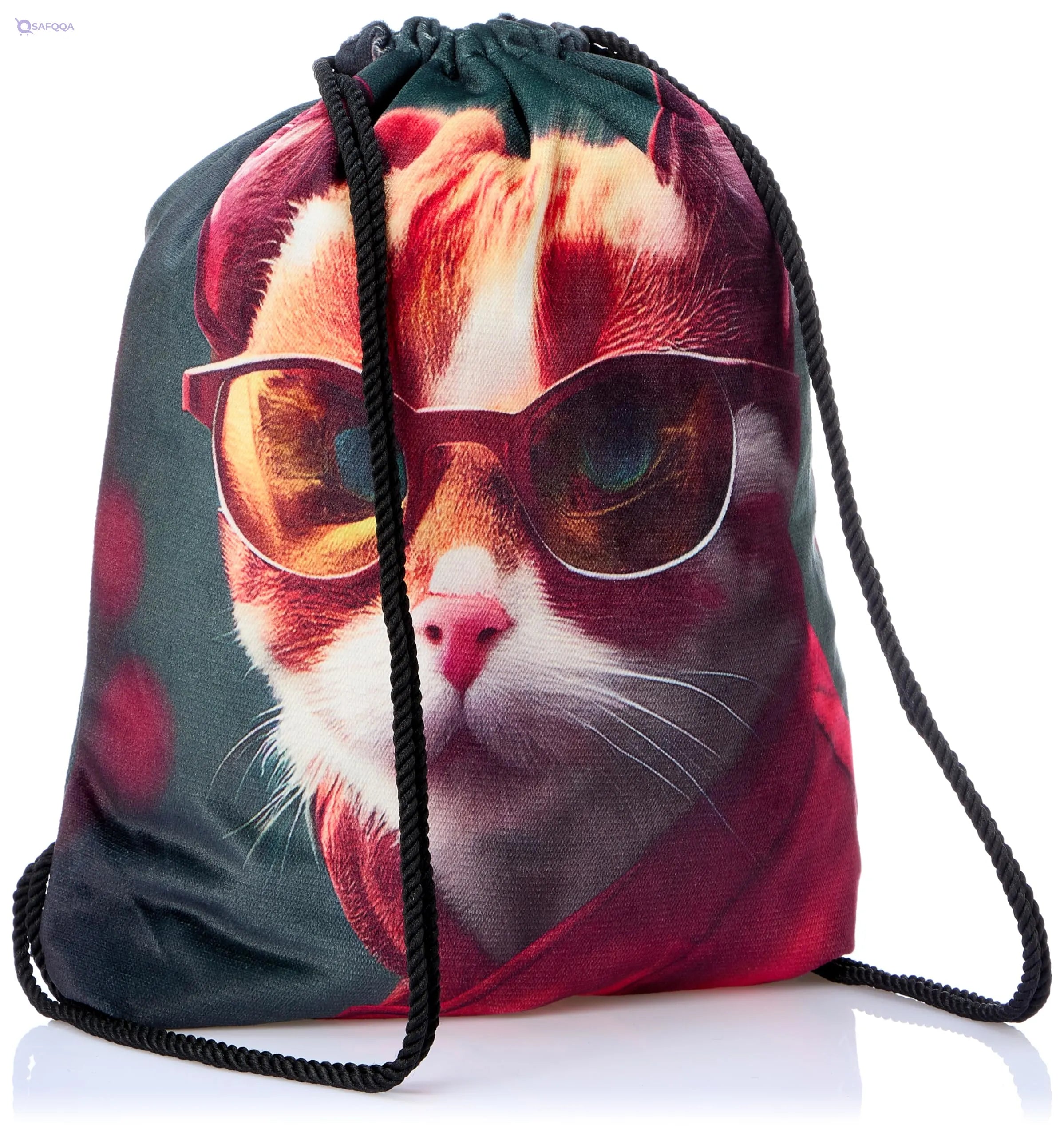 TAT DRAWSTRING BAG - 775, MultiColor, Large - Safqqa