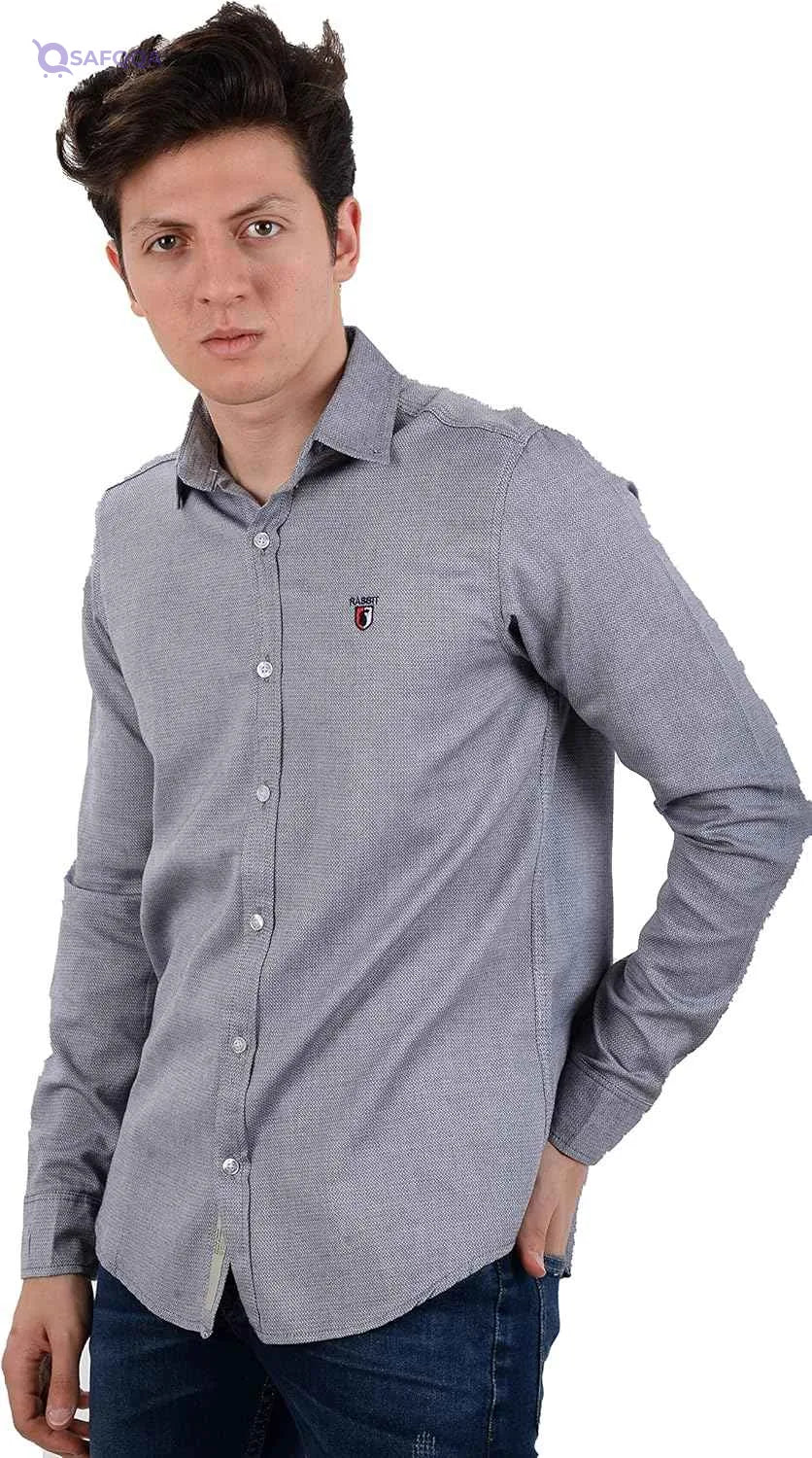 White Rabbit Men's Long Sleeve Shirt (WR2016S20) - Safqqa Egypt