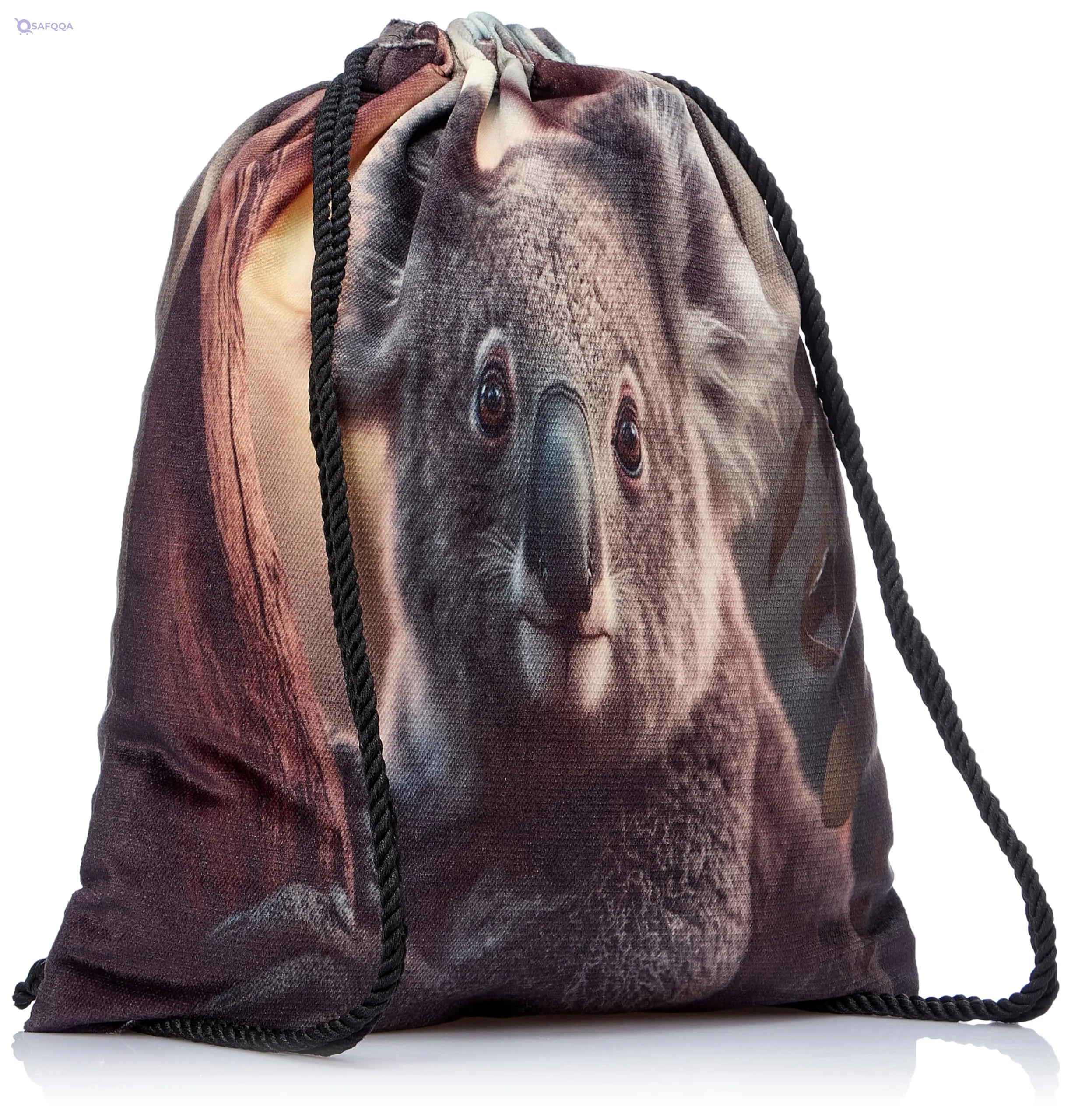 TAT DRAWSTRING BAG - 853, MultiColor, Large - Safqqa