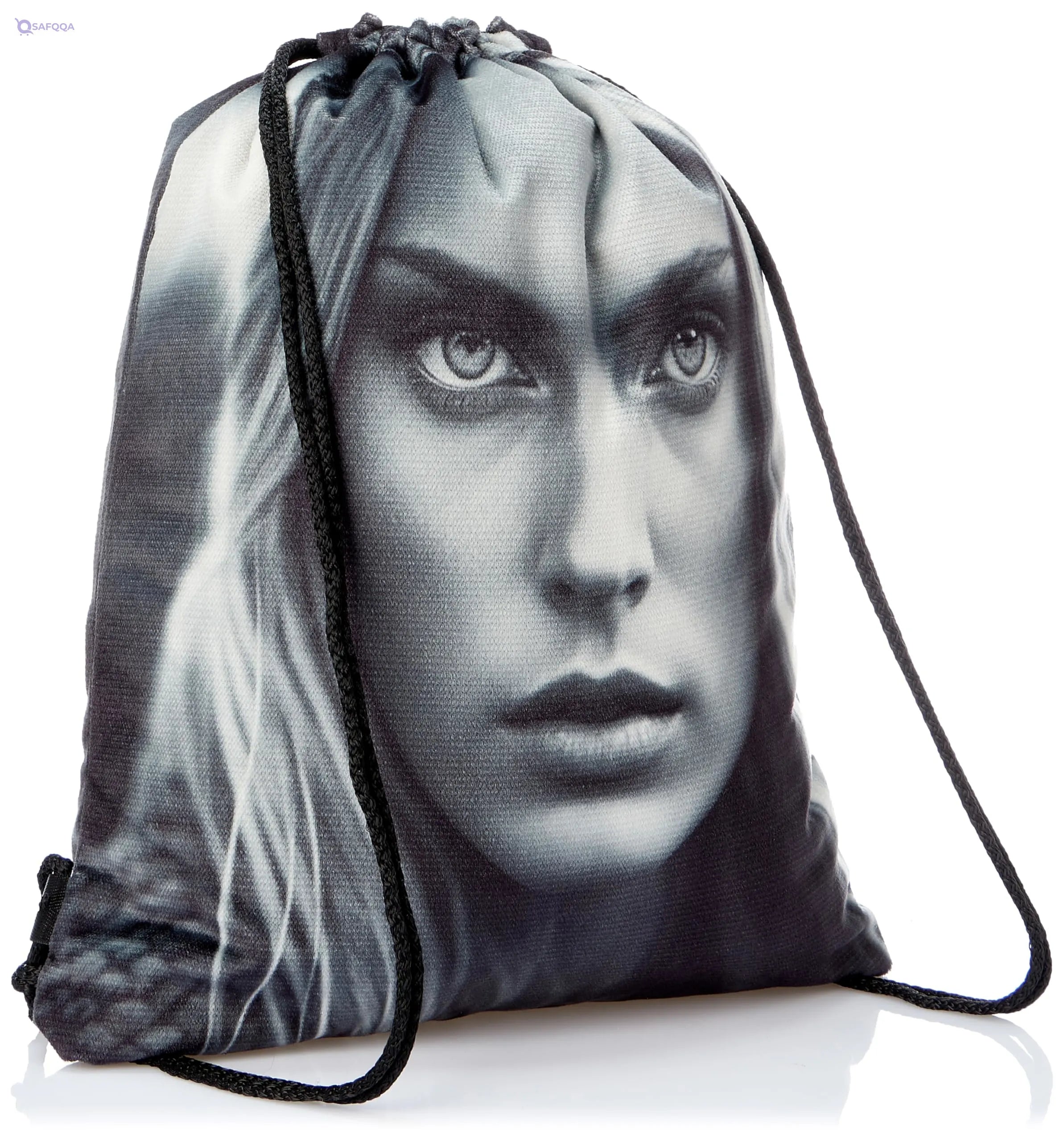 TAT DRAWSTRING BAG - 577, MultiColor, Large - Safqqa