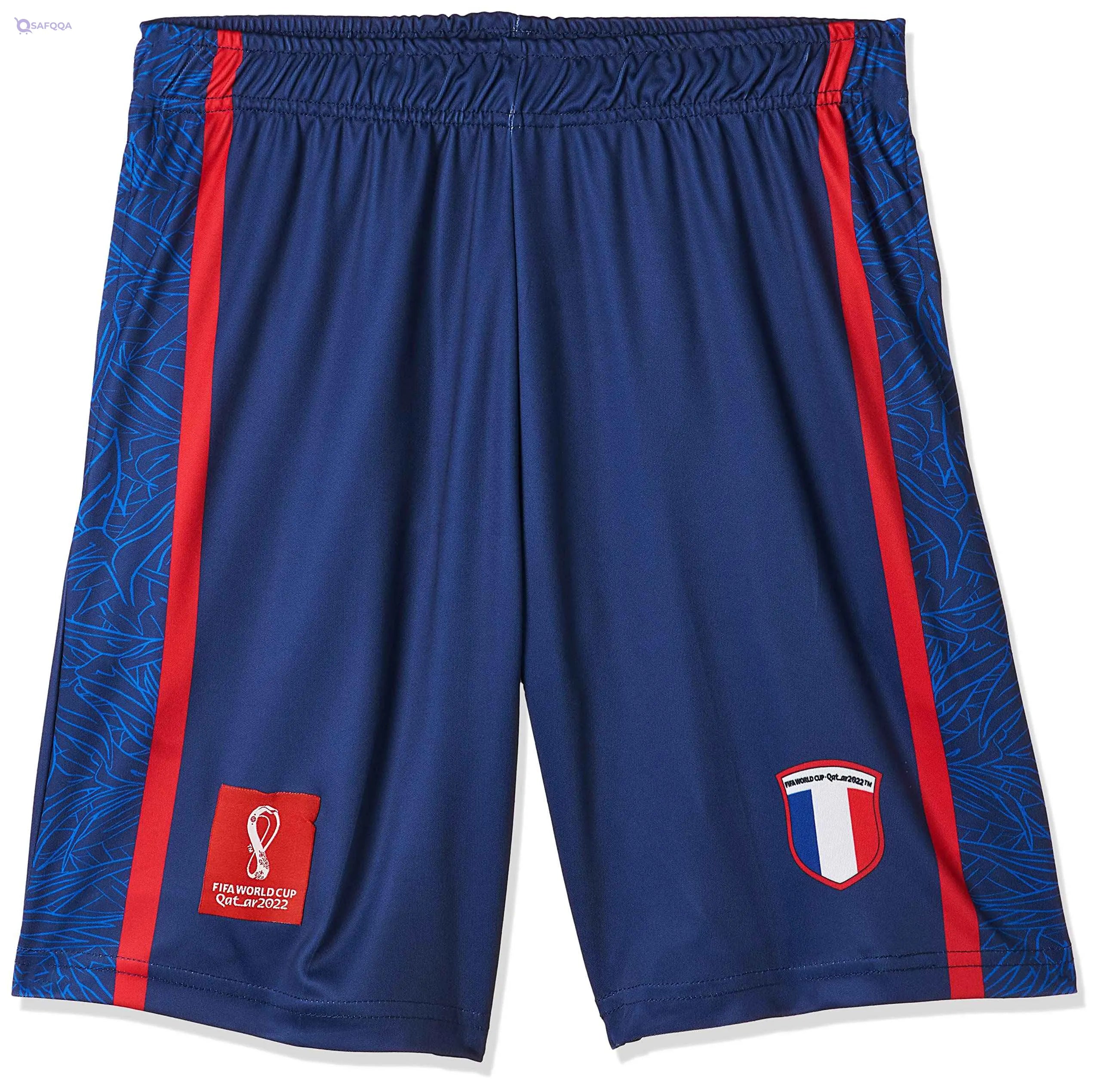 FIFA World Cup Qatar 2022 FRANCE BOY'S SHORTS - NAVY BLUE - Safqqa