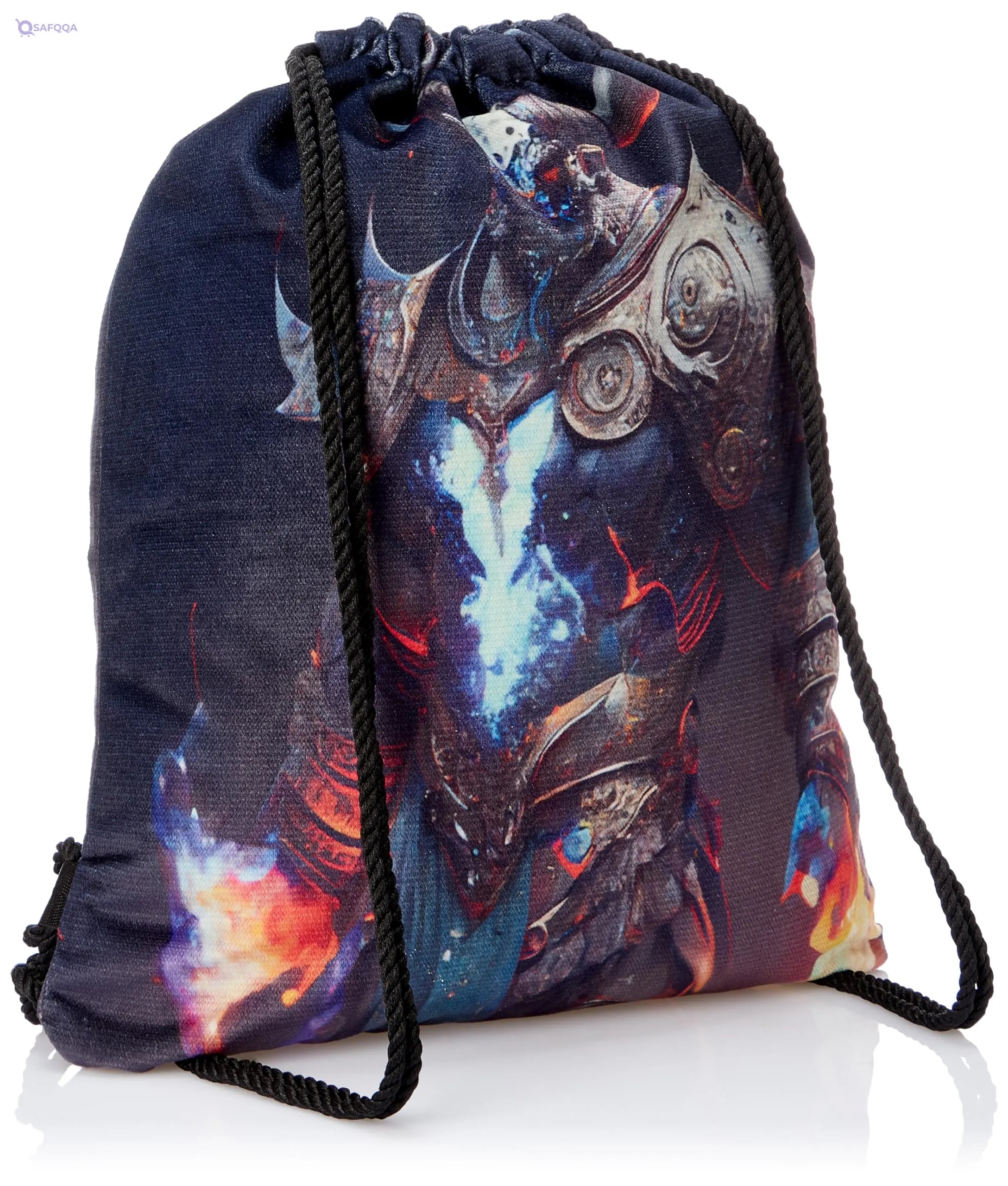 TAT DRAWSTRING BAG - 573, MultiColor, Large - Safqqa