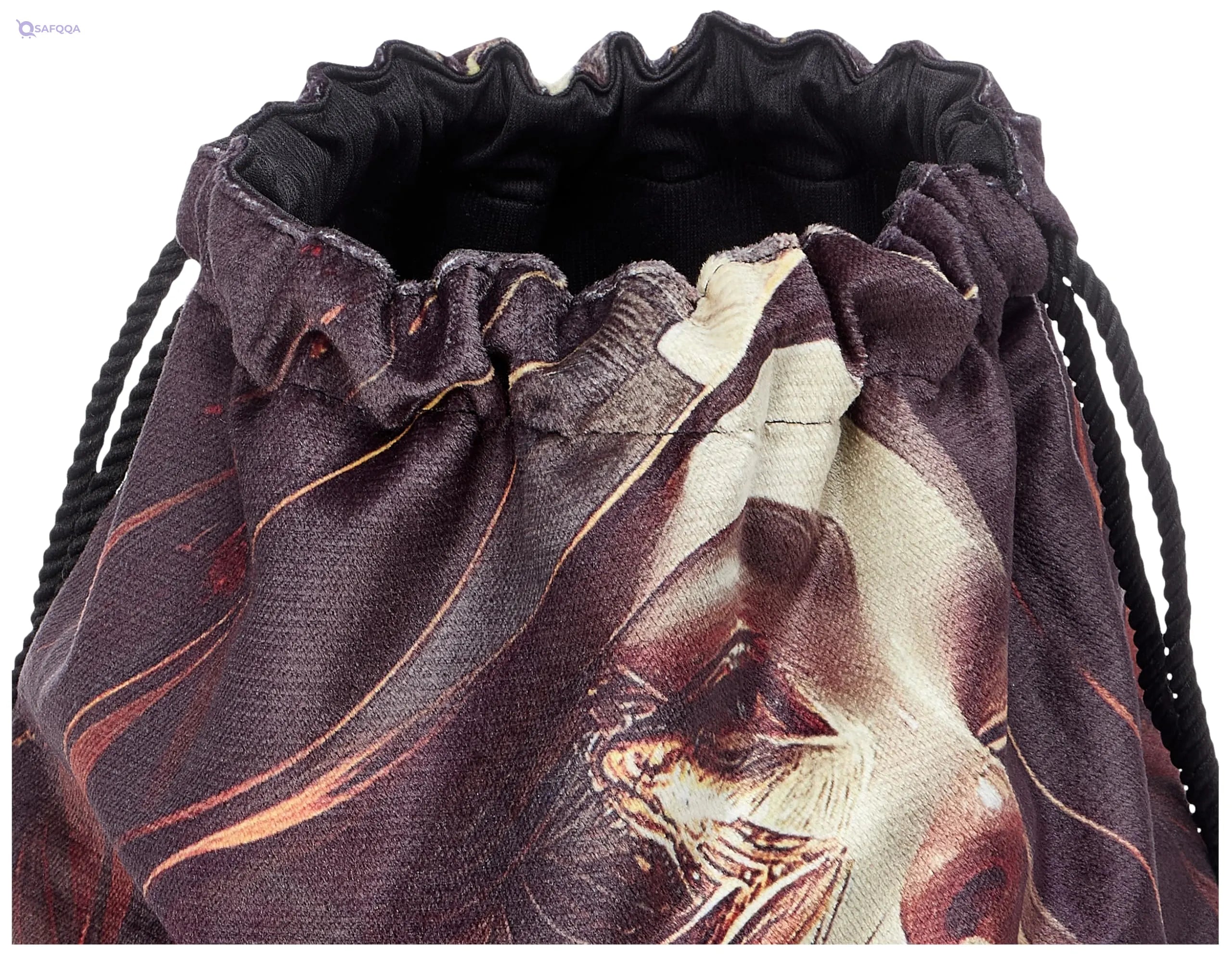 TAT DRAWSTRING BAG - 776, MultiColor, Large - Safqqa