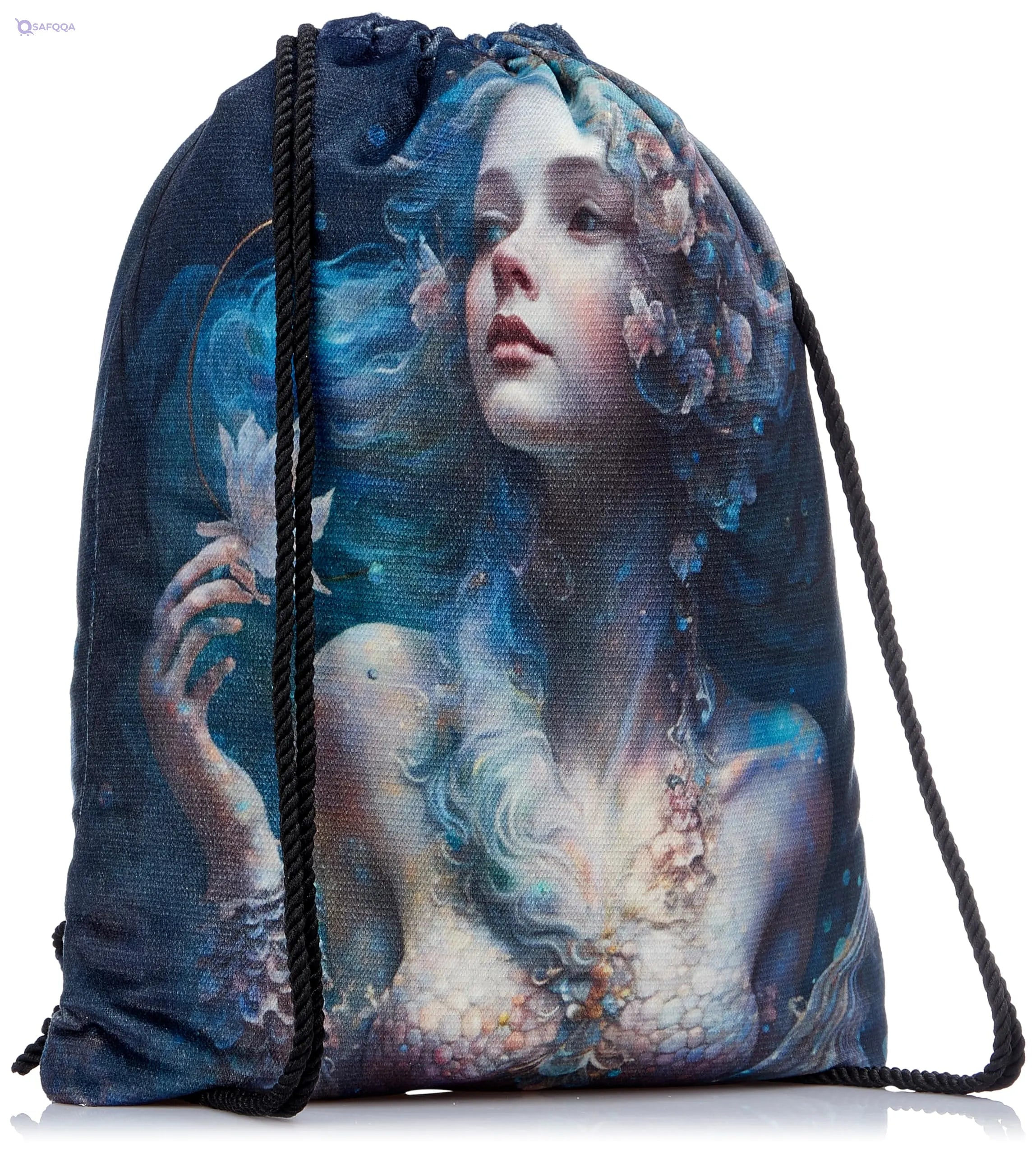 TAT DRAWSTRING BAG - 725, MultiColor, Large - Safqqa