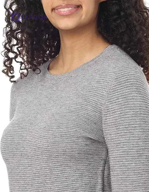 Matalan Women's Long Sleeve Striped Pullover Sweater - Safqqa Egypt