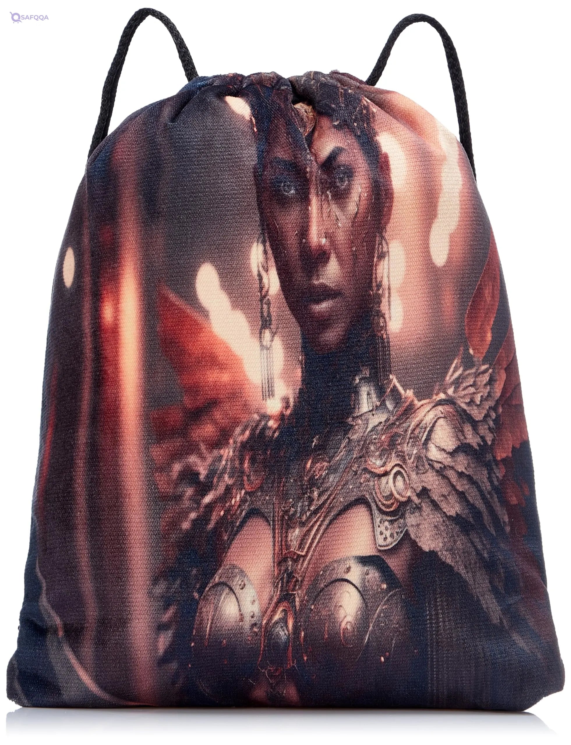 TAT DRAWSTRING BAG - 748, MultiColor, Large - Safqqa