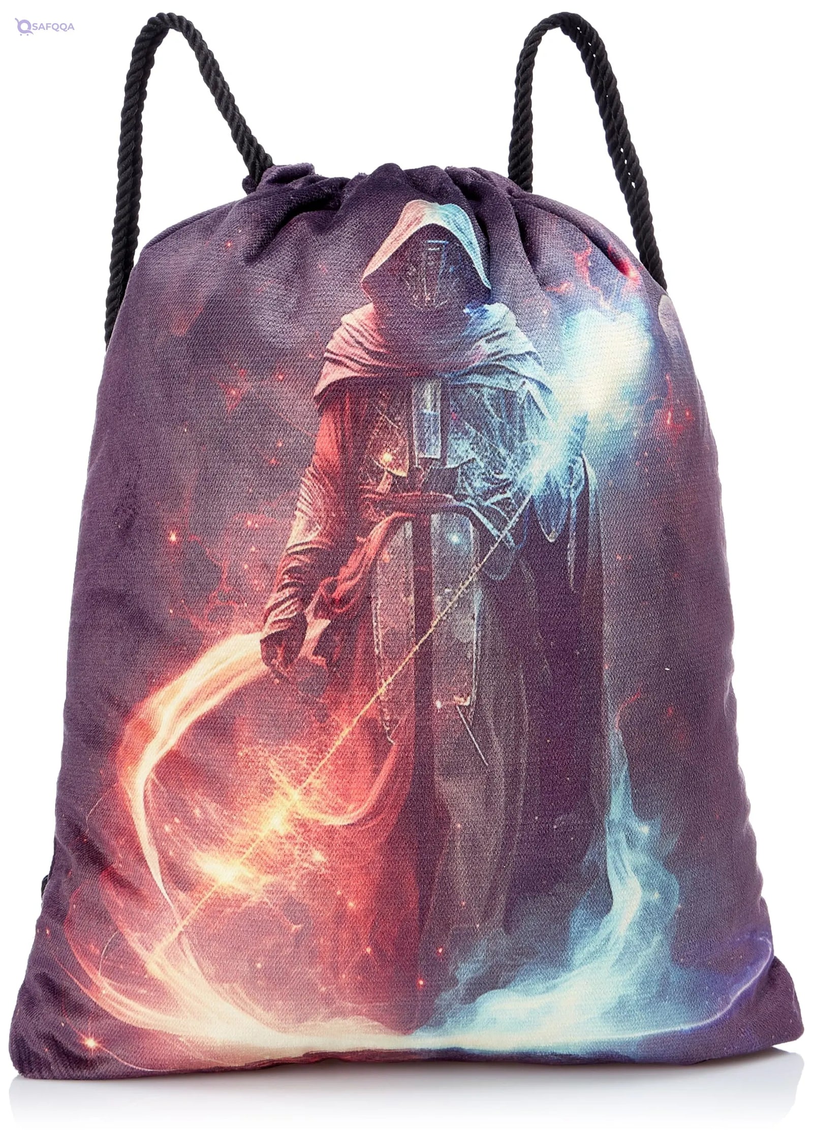 TAT DRAWSTRING BAG - 952, MultiColor, Large - Safqqa