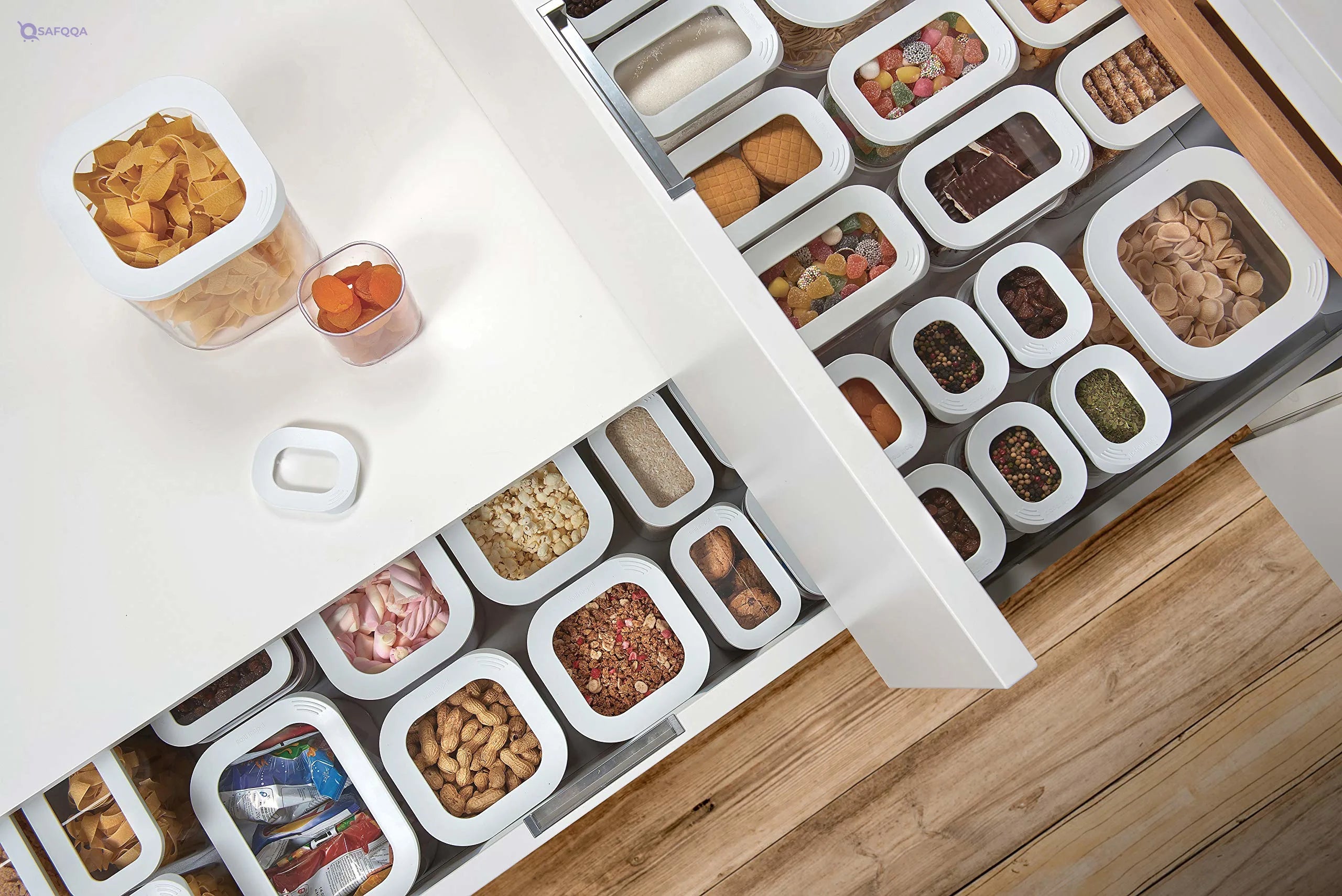 Mepal Food Storage Box ,1 liter Made from durable and safe plastic - Safqqa