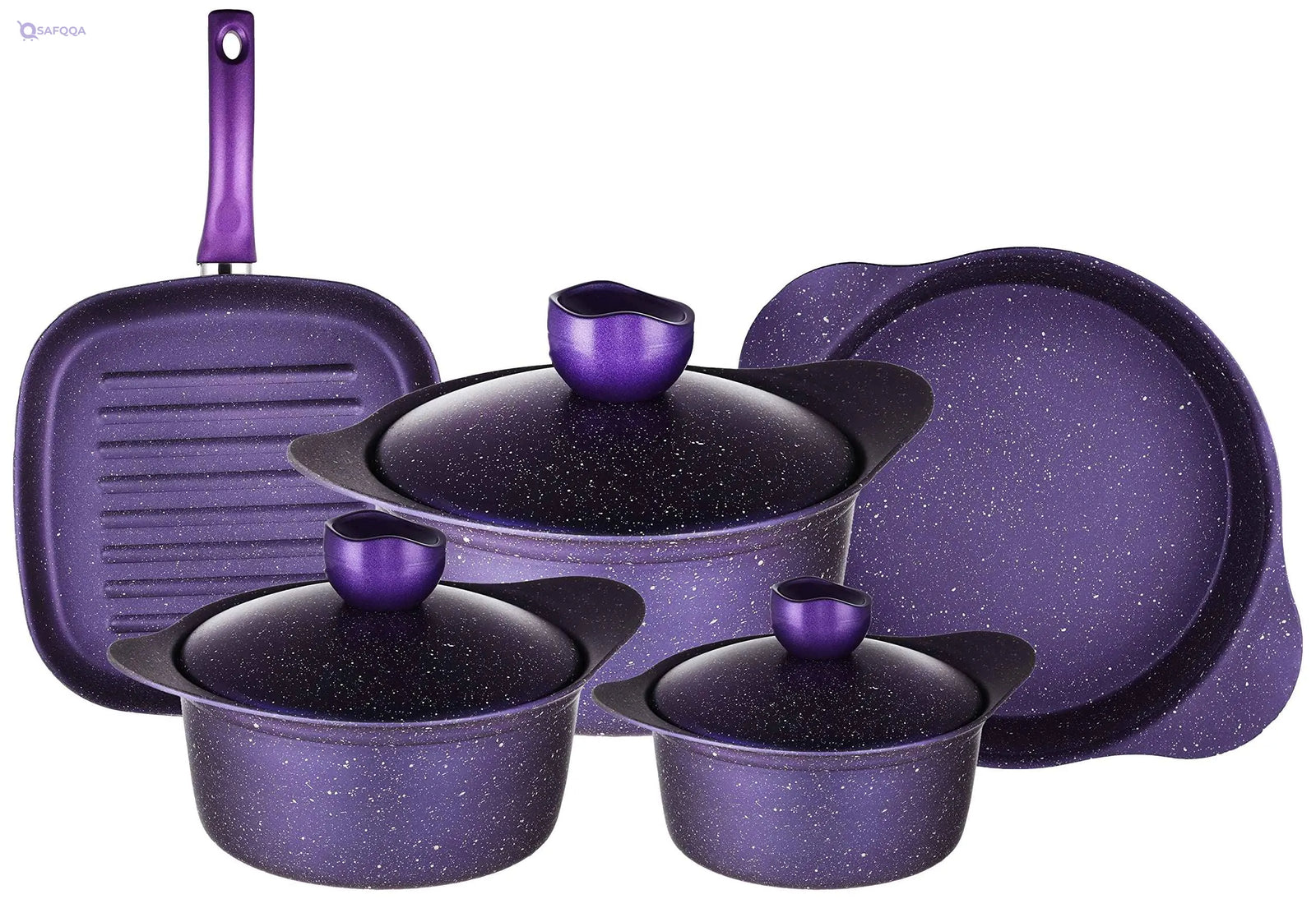 El Maleka Primero Wealth 12-Piece Cooking Set - Safqqa