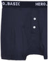 Hero Basic Men’s Set – 4 Tank Tops + 1 Free Boxer (Pack of 5) - Safqqa