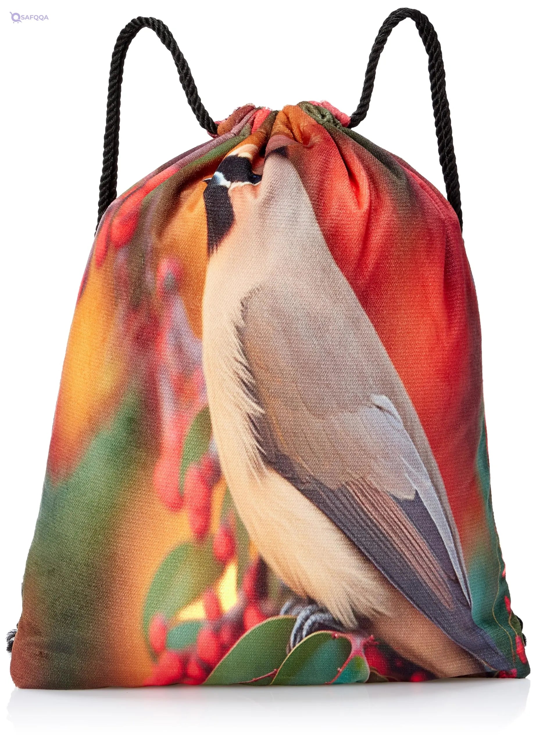 TAT DRAWSTRING BAG - 912, MultiColor, Large - Safqqa